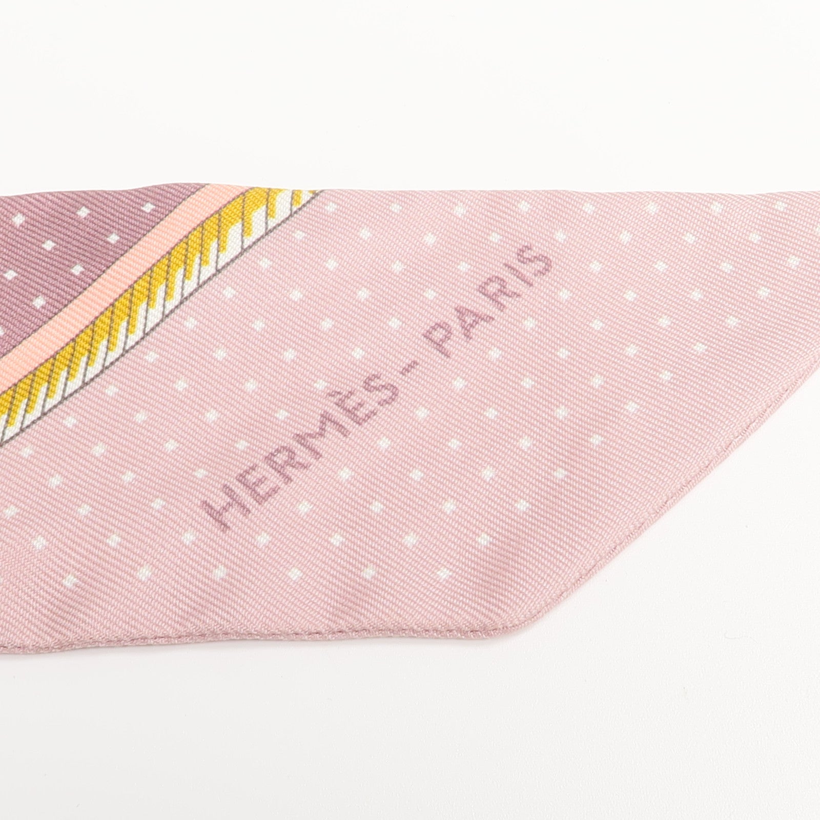 HERMES 絲質Twilly絲巾