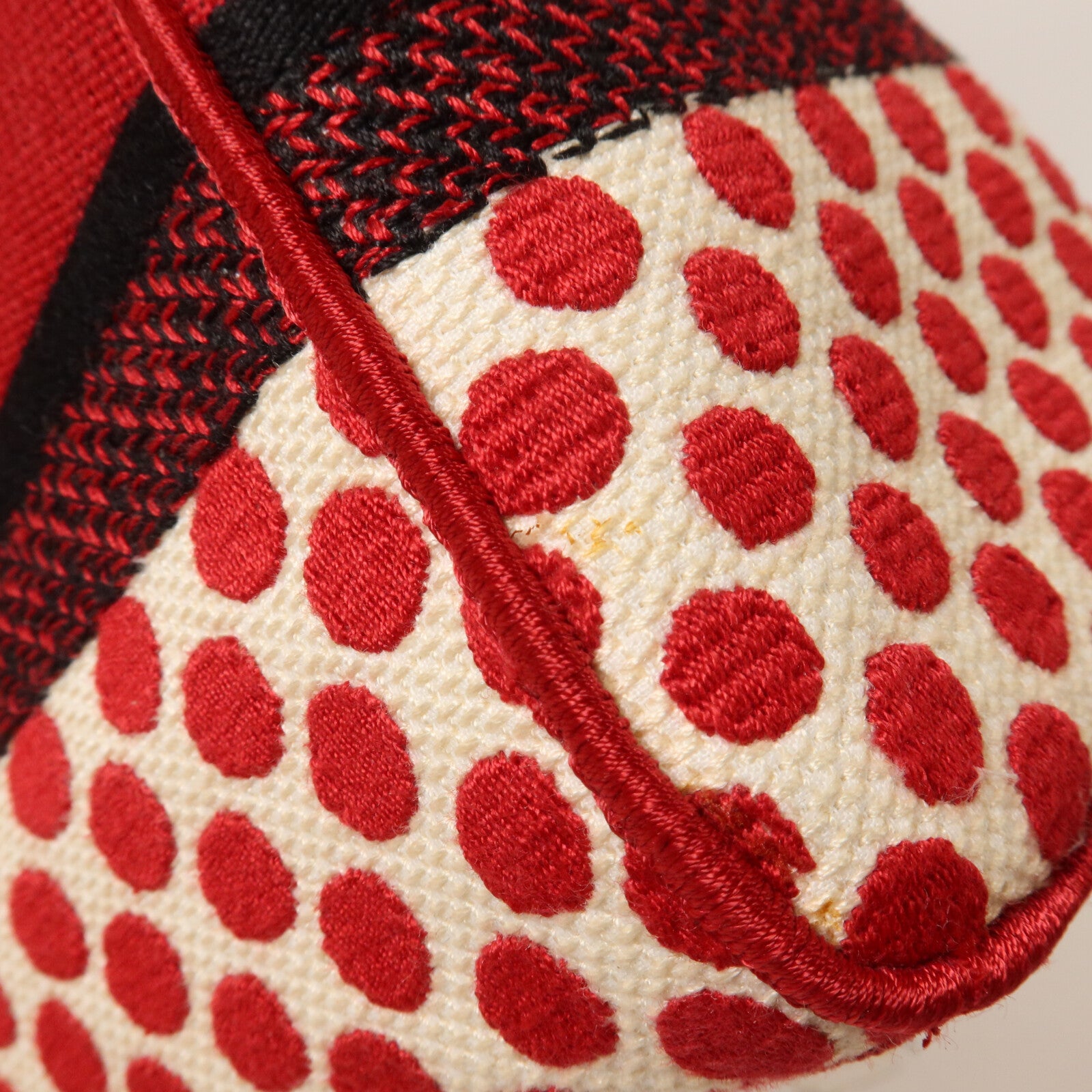 Dior 帆布Polkadot Dioramour Lady D-Lite Bag手挽肩背兩用袋