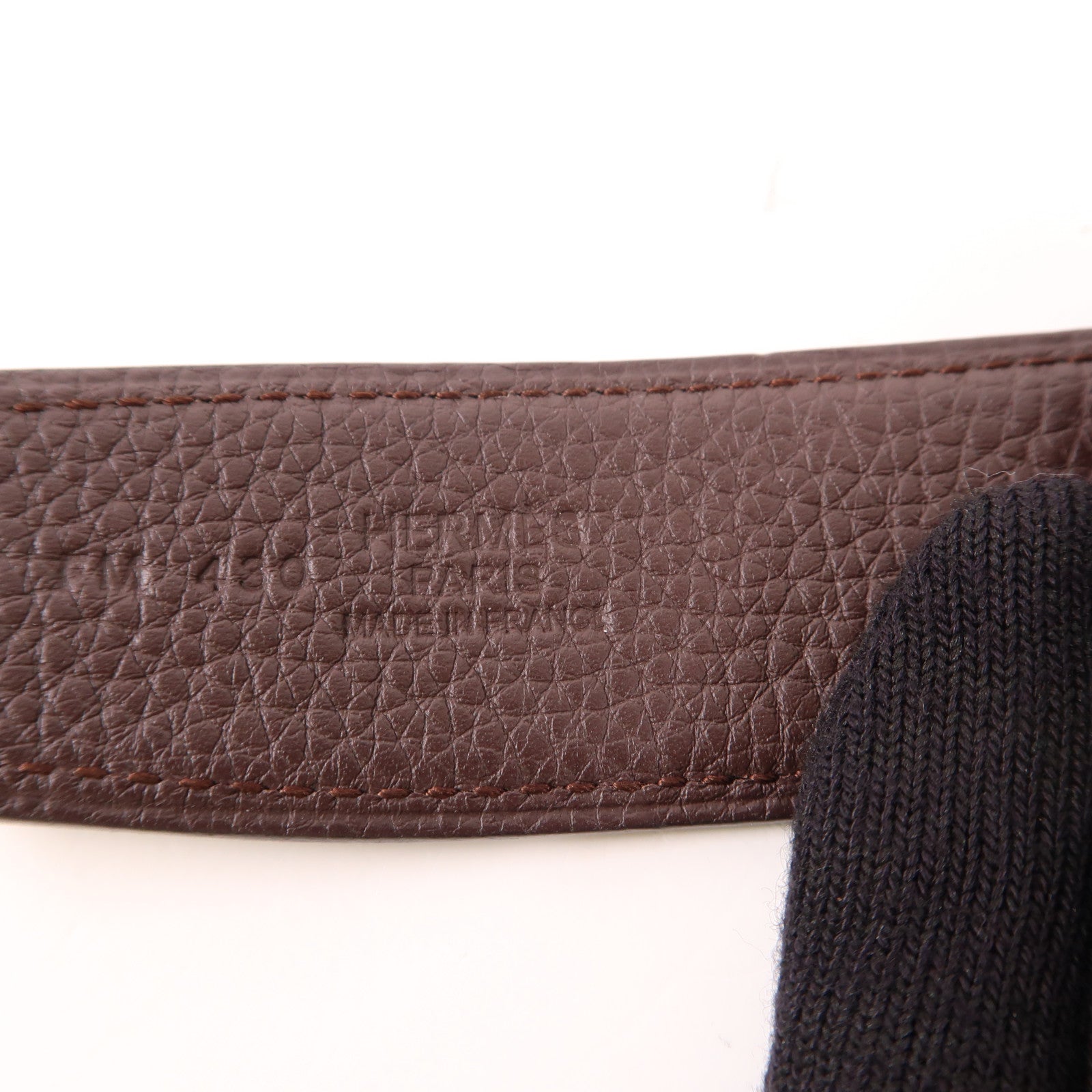 HERMES Swift皮革Belt銀扣皮帶