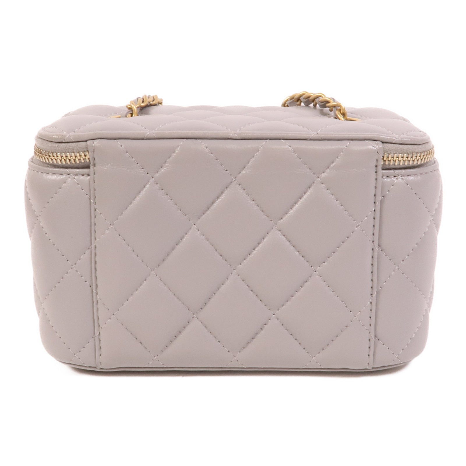 CHANEL 羊皮皮革Vanity Case With Gold Ball肩背袋