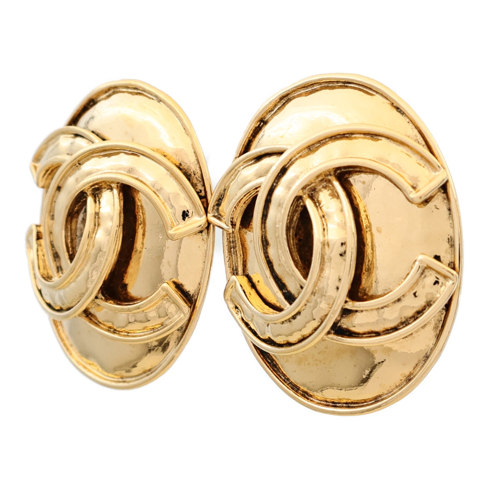 CHANEL 金屬Vintage Earrings耳環