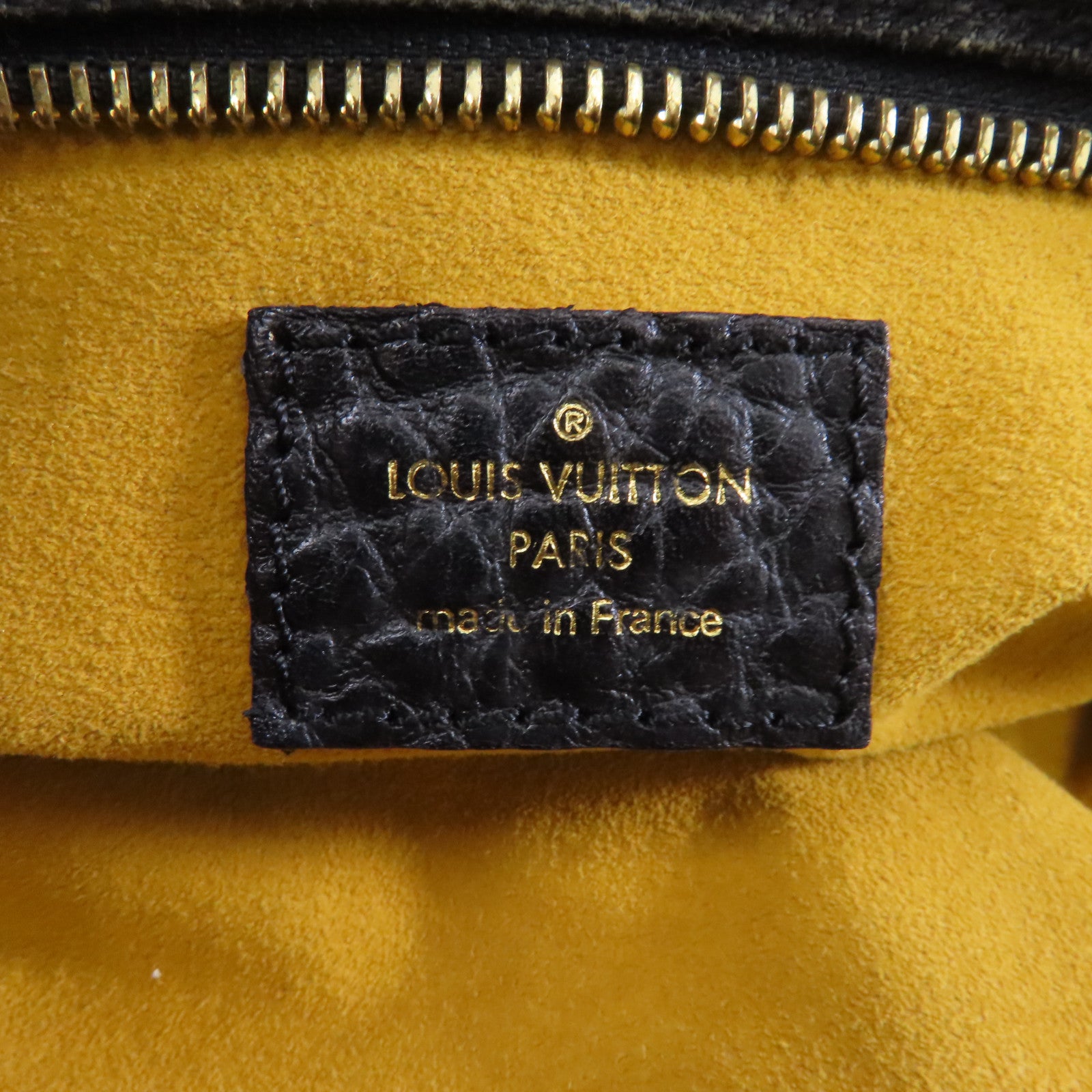 LOUIS VUITTON Monogram Denim Neo Cabby MM金扣手挽肩背兩用袋黑色