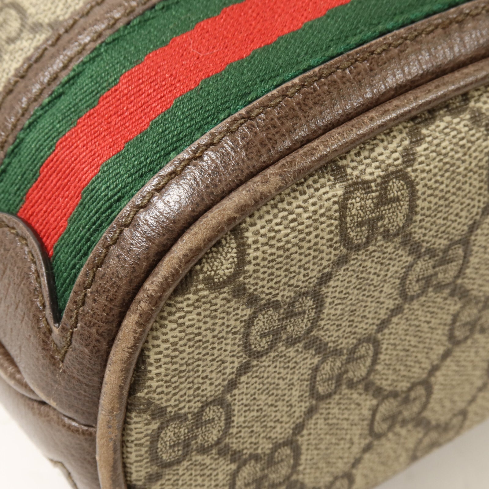 GUCCI 塗層帆布Ophidia Bucket手挽肩背兩用袋