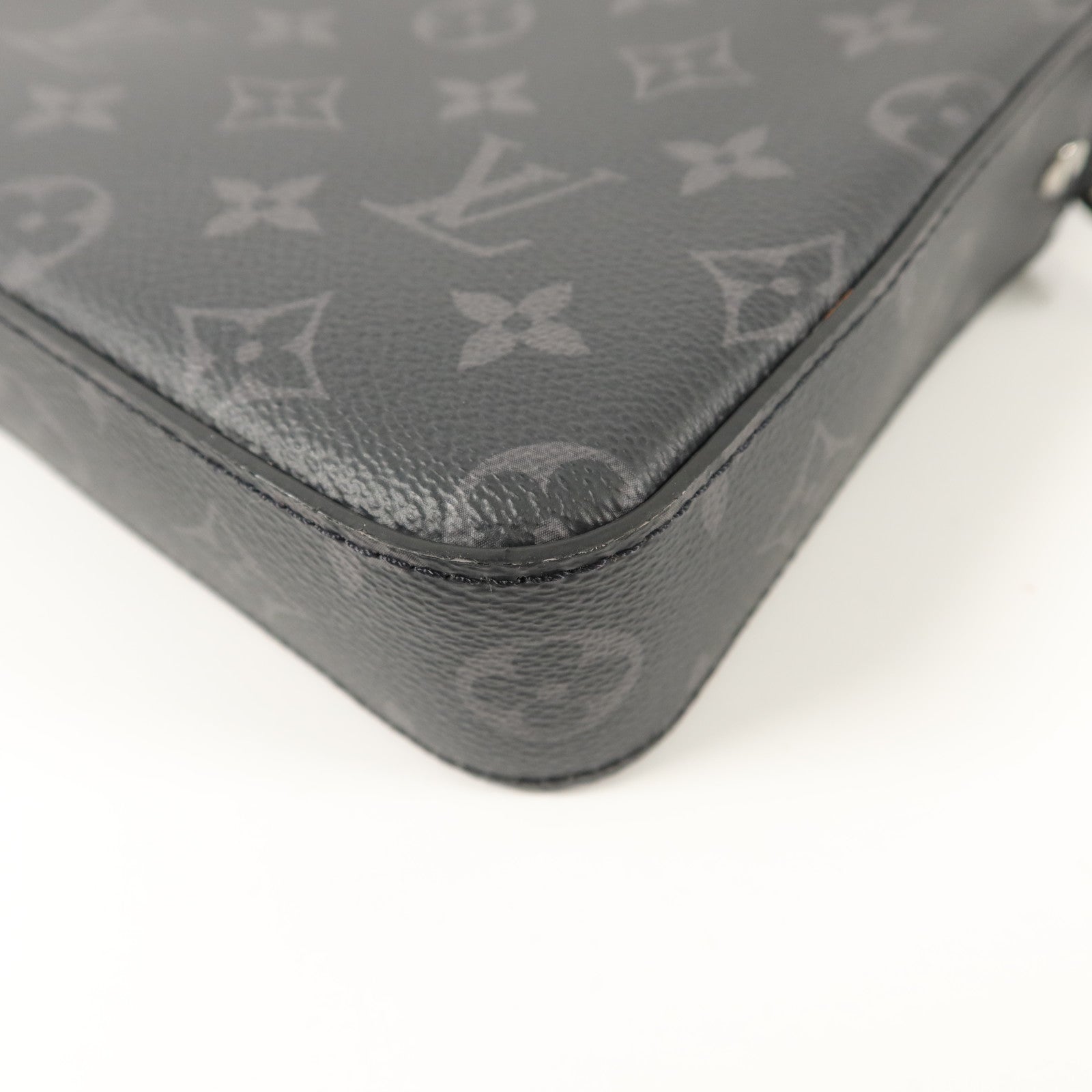 LOUIS VUITTON Monogram Eclipse Reverse Trio Messenger肩背袋