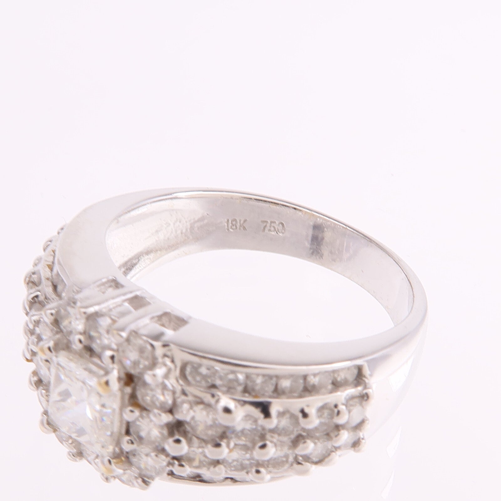 JEWELRY 18K白金Diamond Ring鑽石戒指US#5.75
