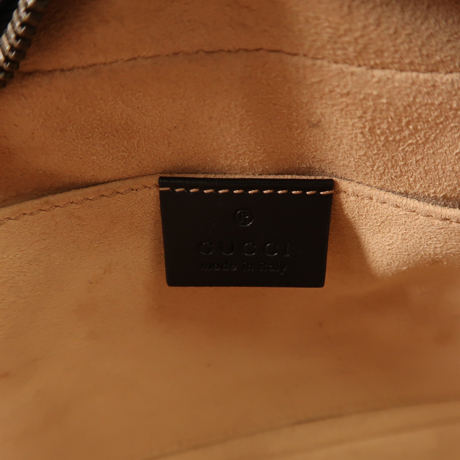 GUCCI 【激減優惠】牛皮皮革GG Marmont Small金扣鏈帶肩背袋