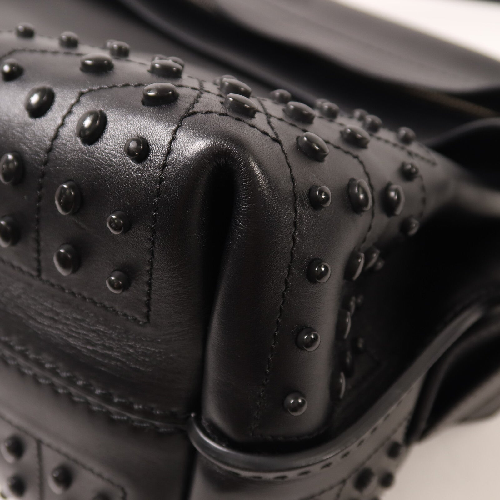 TOD'S 牛皮皮革Wave Bag手挽袋