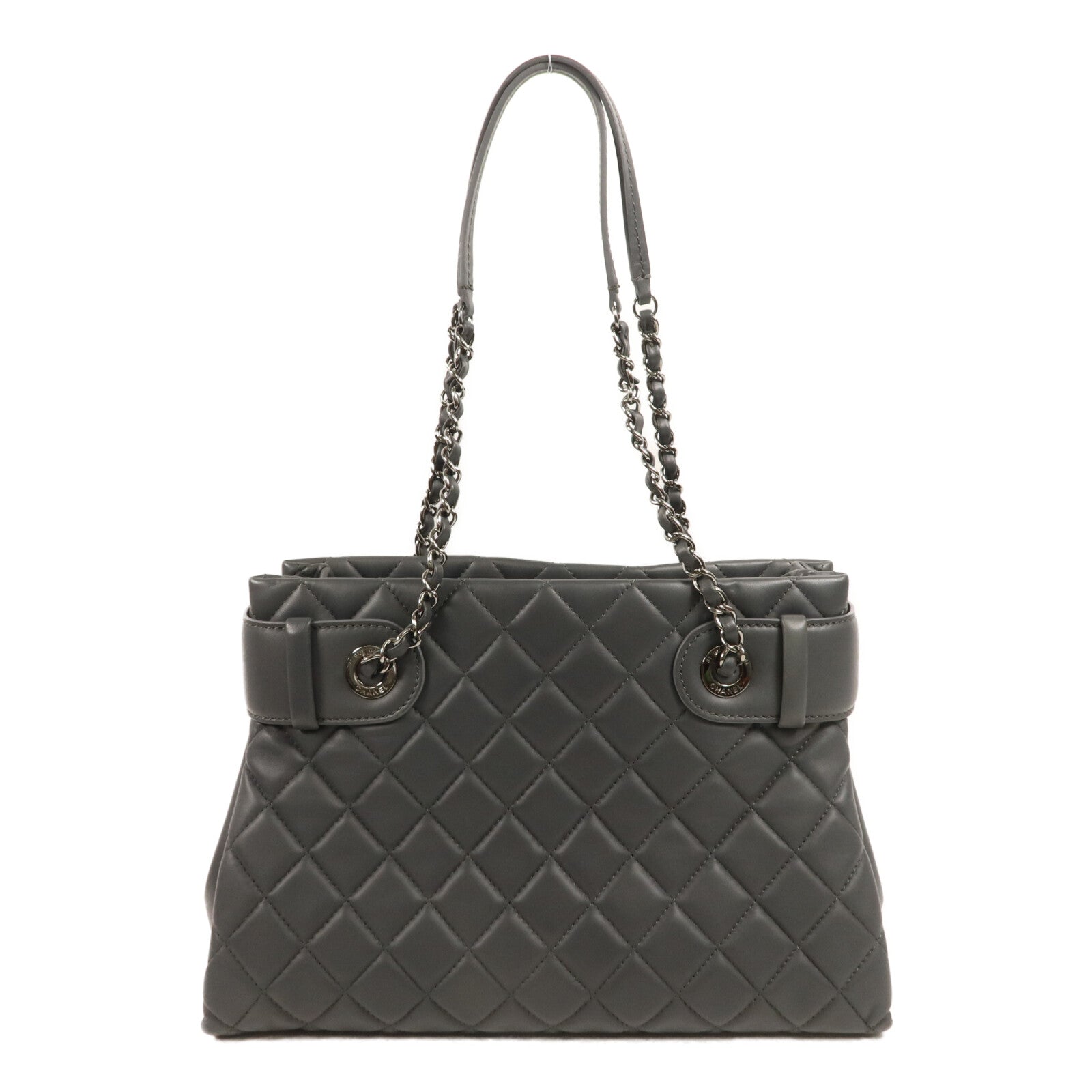 CHANEL 羊皮皮革Shoulder Bag鏈帶肩背袋