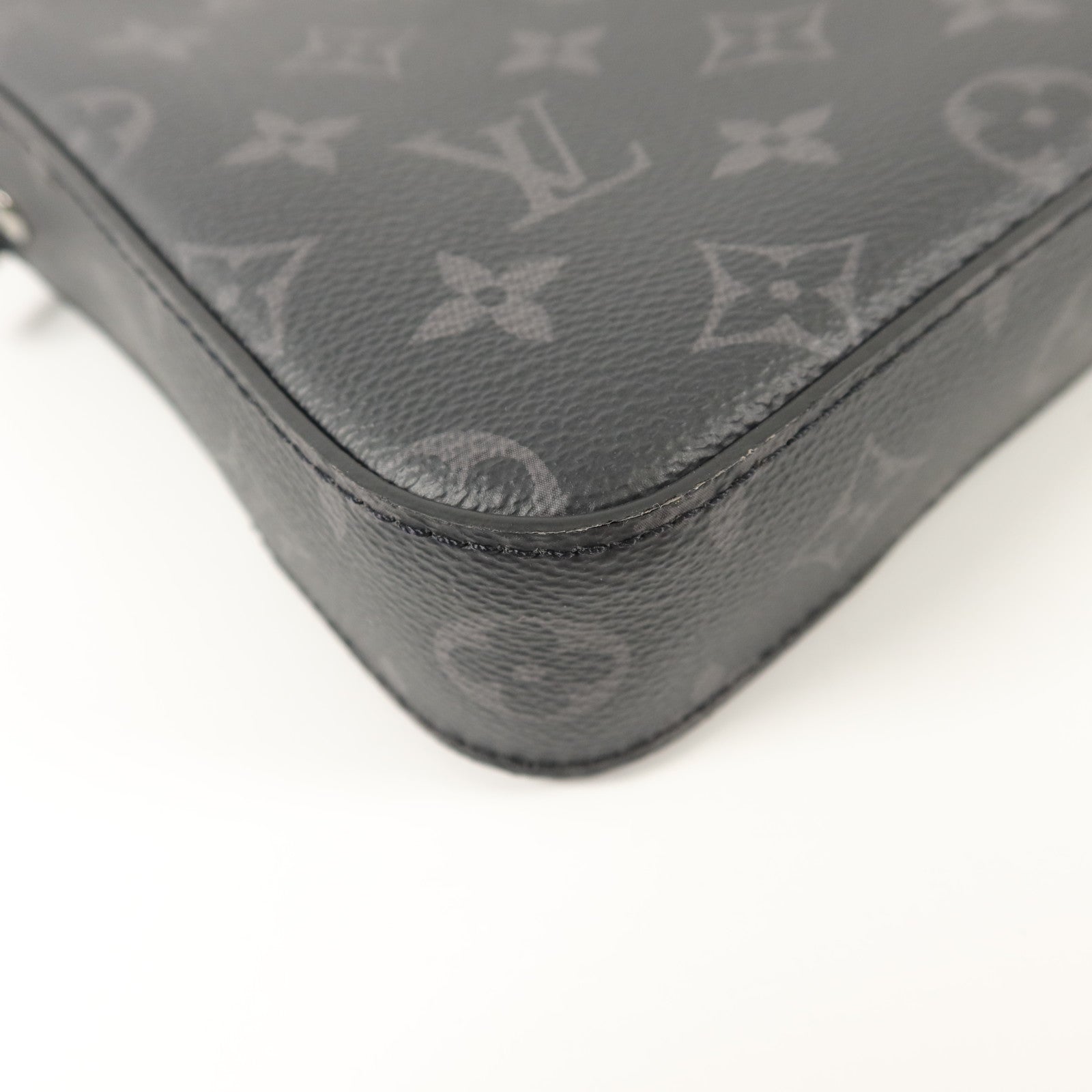 LOUIS VUITTON Monogram Eclipse Reverse Trio Messenger肩背袋