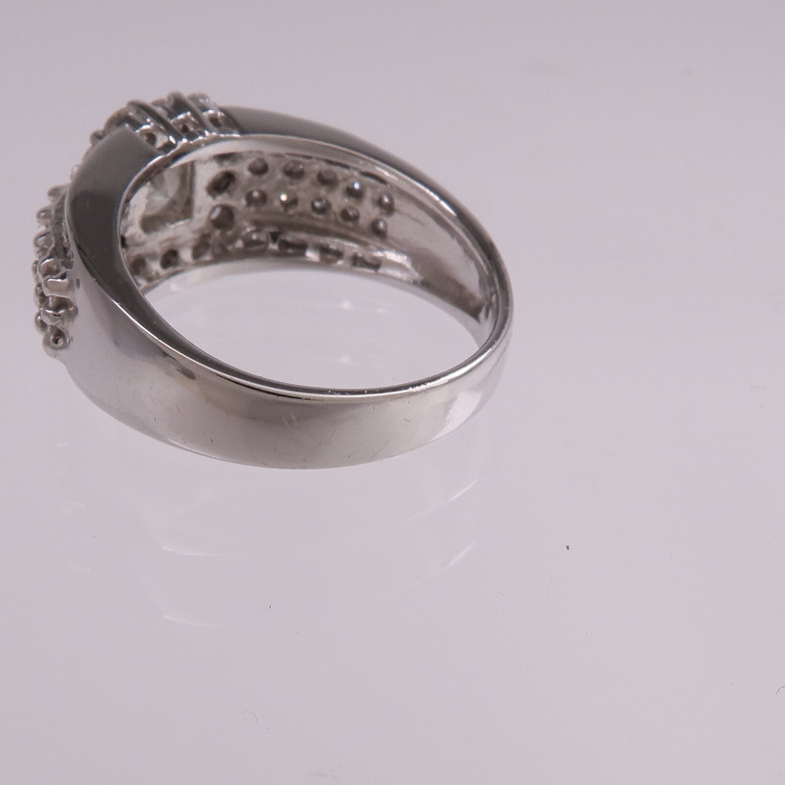 JEWELRY 18K白金Diamond Ring鑽石戒指US#5.75