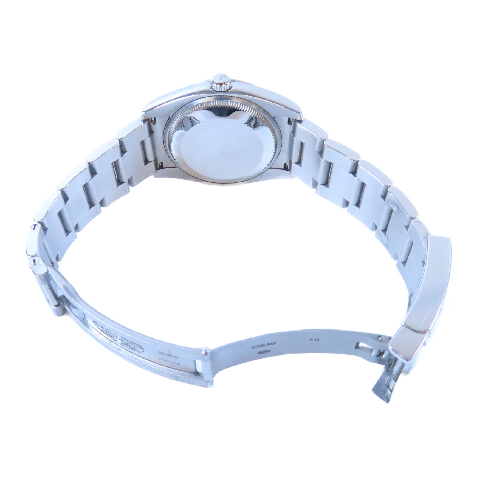 ROLEX Air king不鏽鋼自動機芯手錶銀色