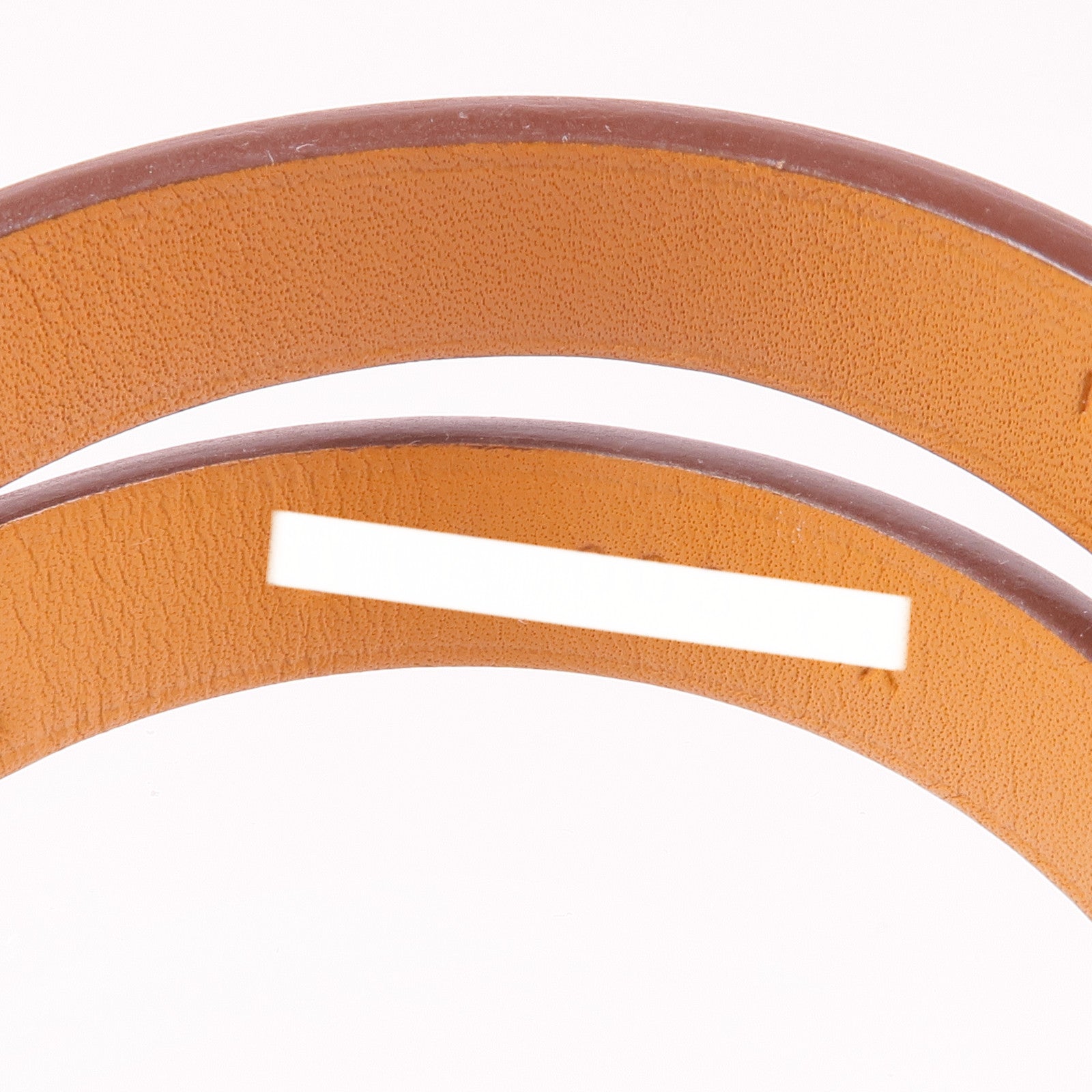 HERMES Swift皮革Mini Kelly Double Tour Bracelet金扣手帶Rose Sakura