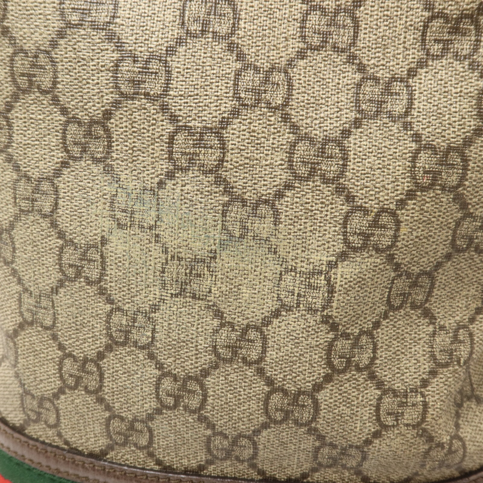GUCCI 塗層帆布Ophidia Bucket手挽肩背兩用袋