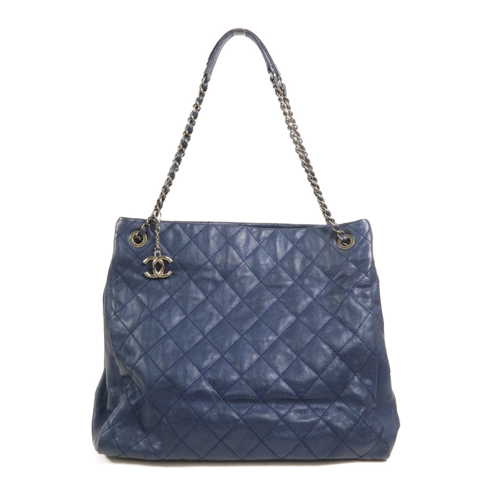 CHANEL 牛皮皮革Chain Shoulder鏈帶肩背袋