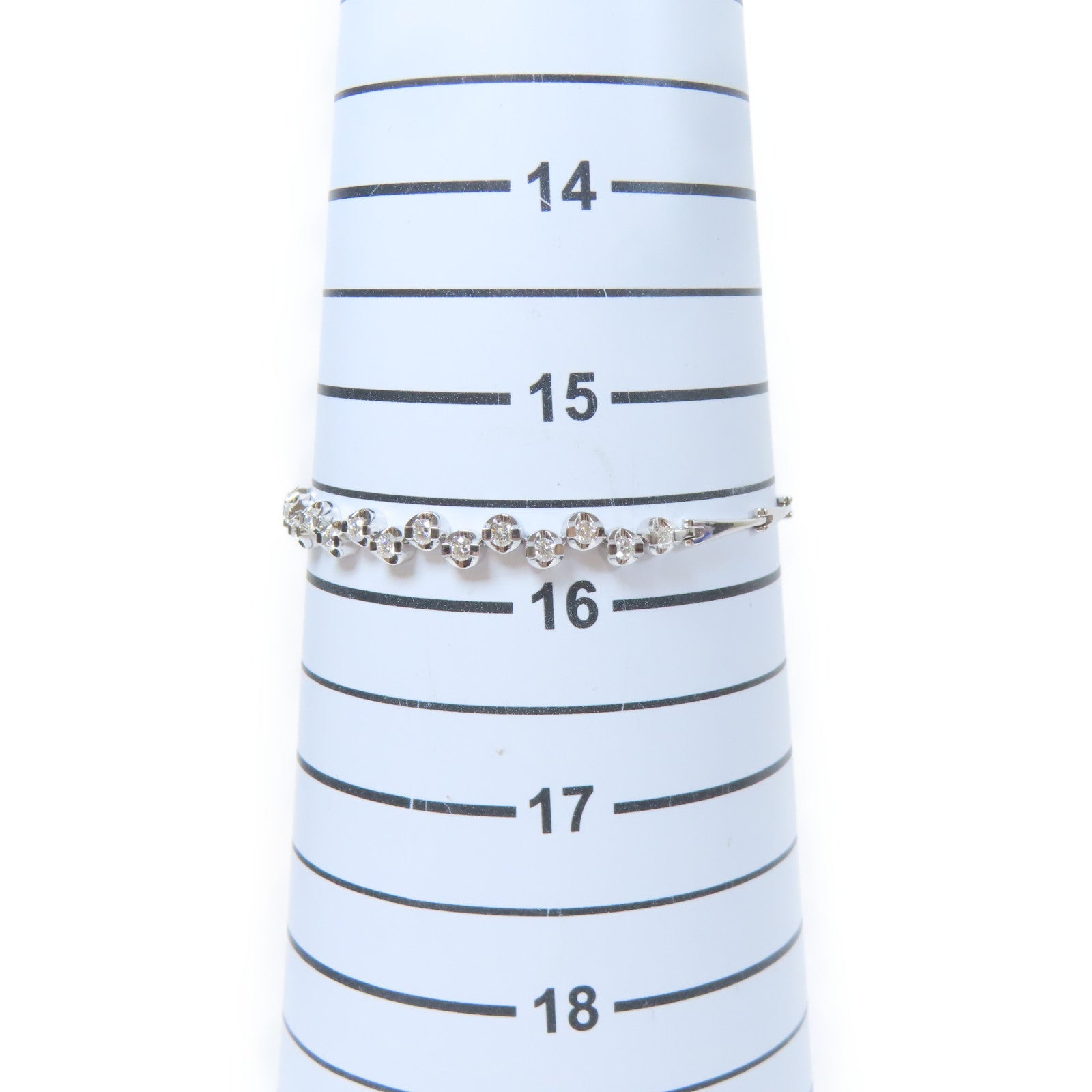 JEWELRY 【激減優惠】18K白金Diamond Bracelet鑽石手鏈