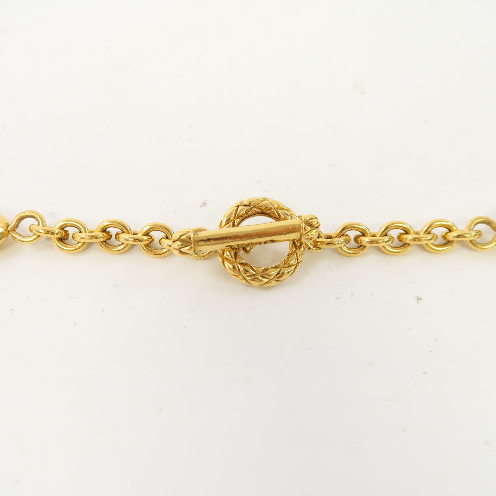 CHANEL 金屬Necklace項鏈金色