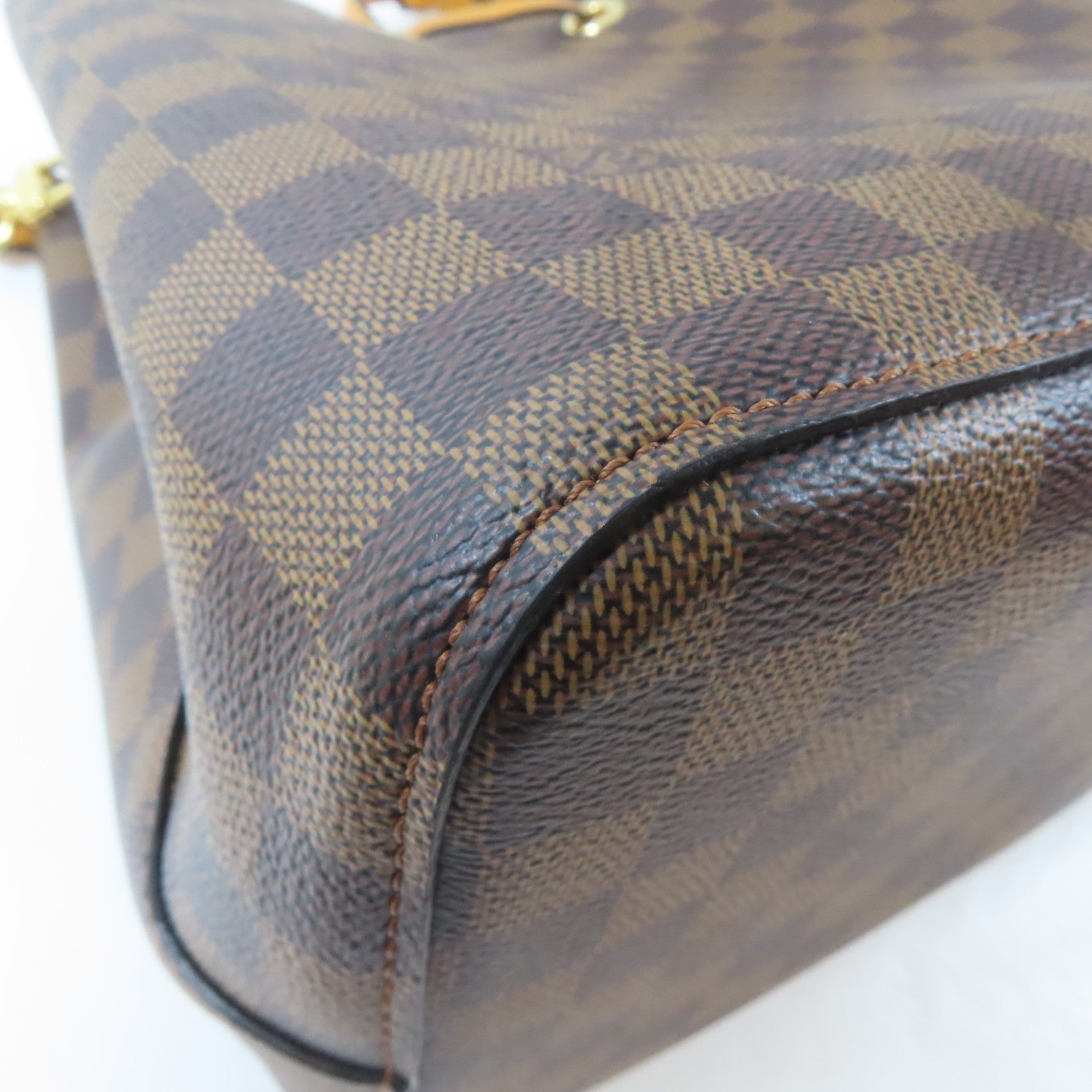 LOUIS VUITTON Damier Neo Noe金扣肩背袋啡色