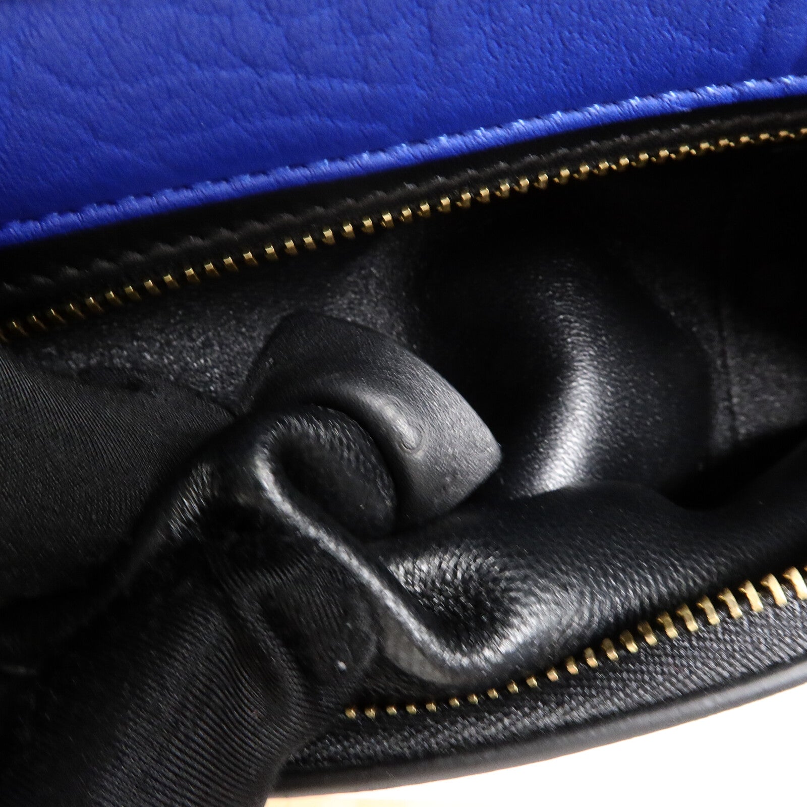 CELINE 牛皮皮革Trapeze Small手挽肩背兩用袋