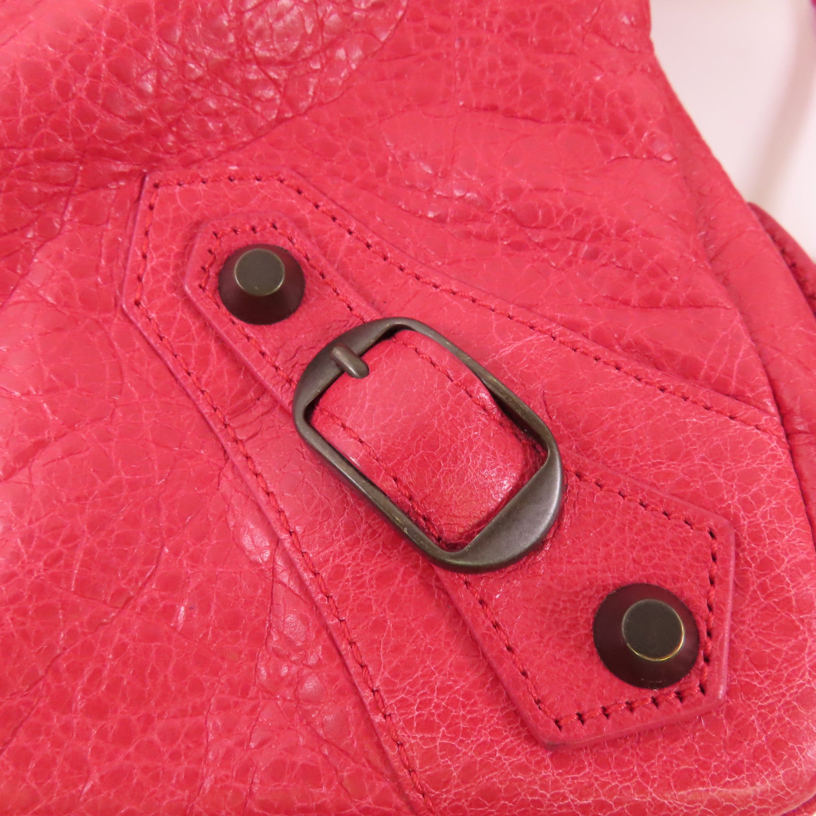 BALENCIAGA 羊皮皮革First 2 Way Shoulder Bag手挽肩背兩用袋