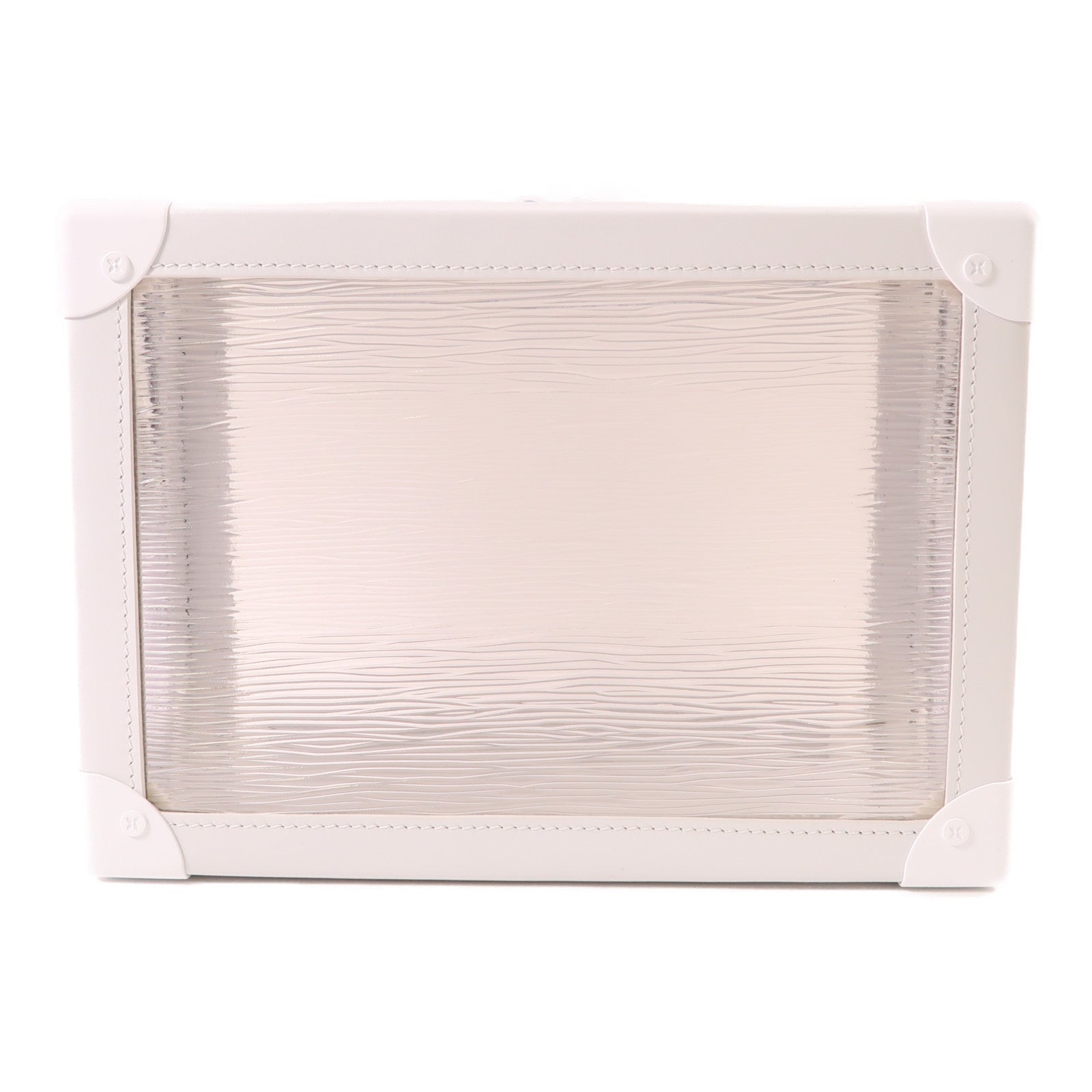 LOUIS VUITTON 【激減優惠】PVC Soft Trunk肩背袋白色