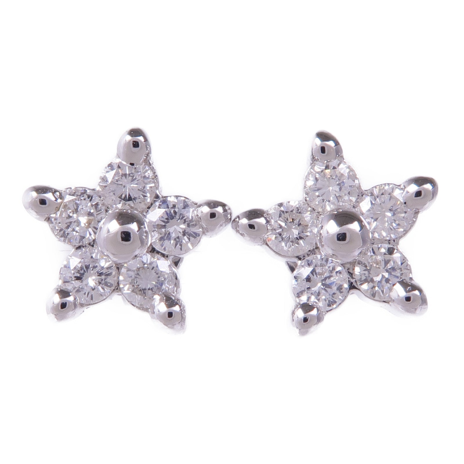 JEWELRY 18K白金Diamond Earrings鑽石耳環