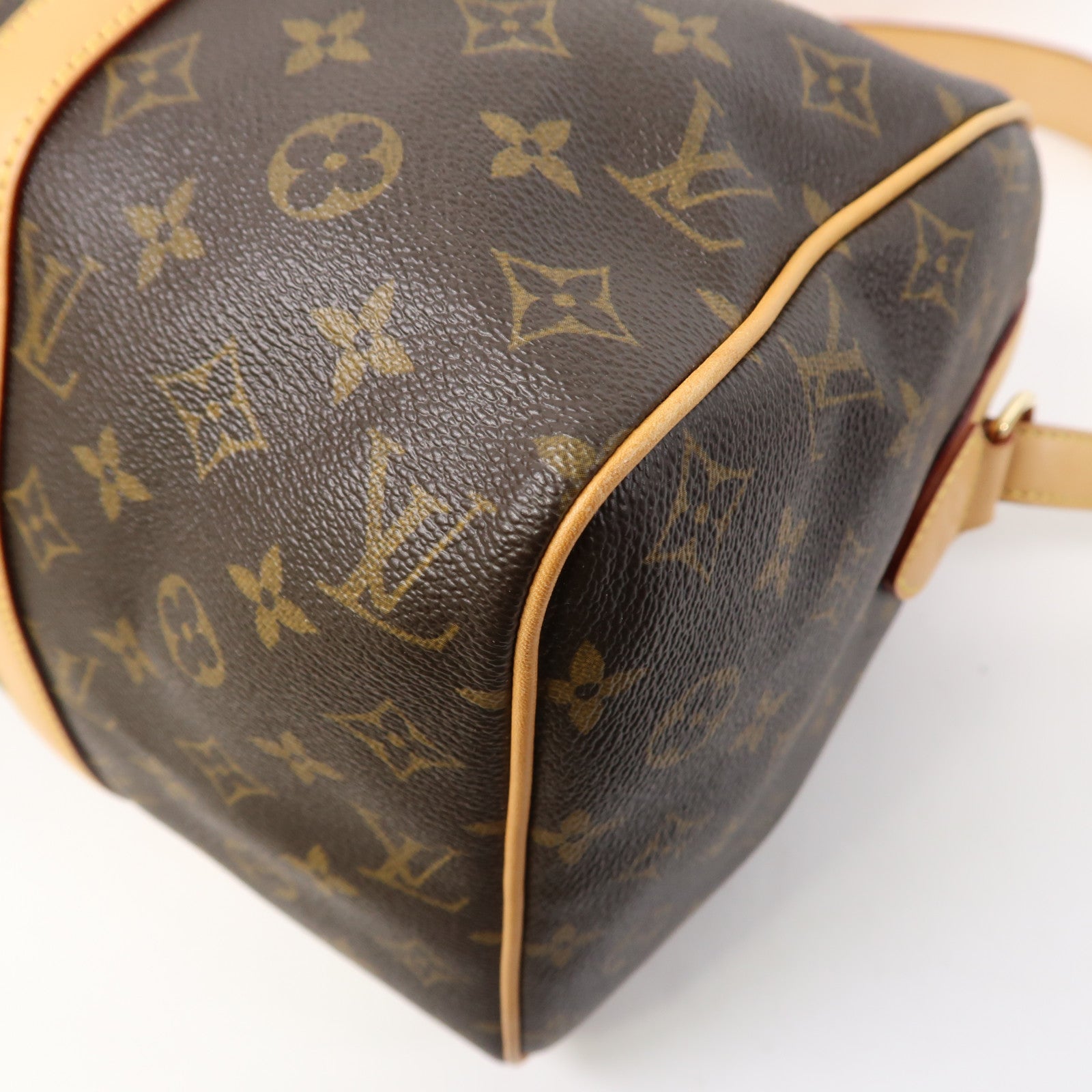 LOUIS VUITTON Monogram Sofia Coppola Sc金扣手挽肩背兩用袋啡色