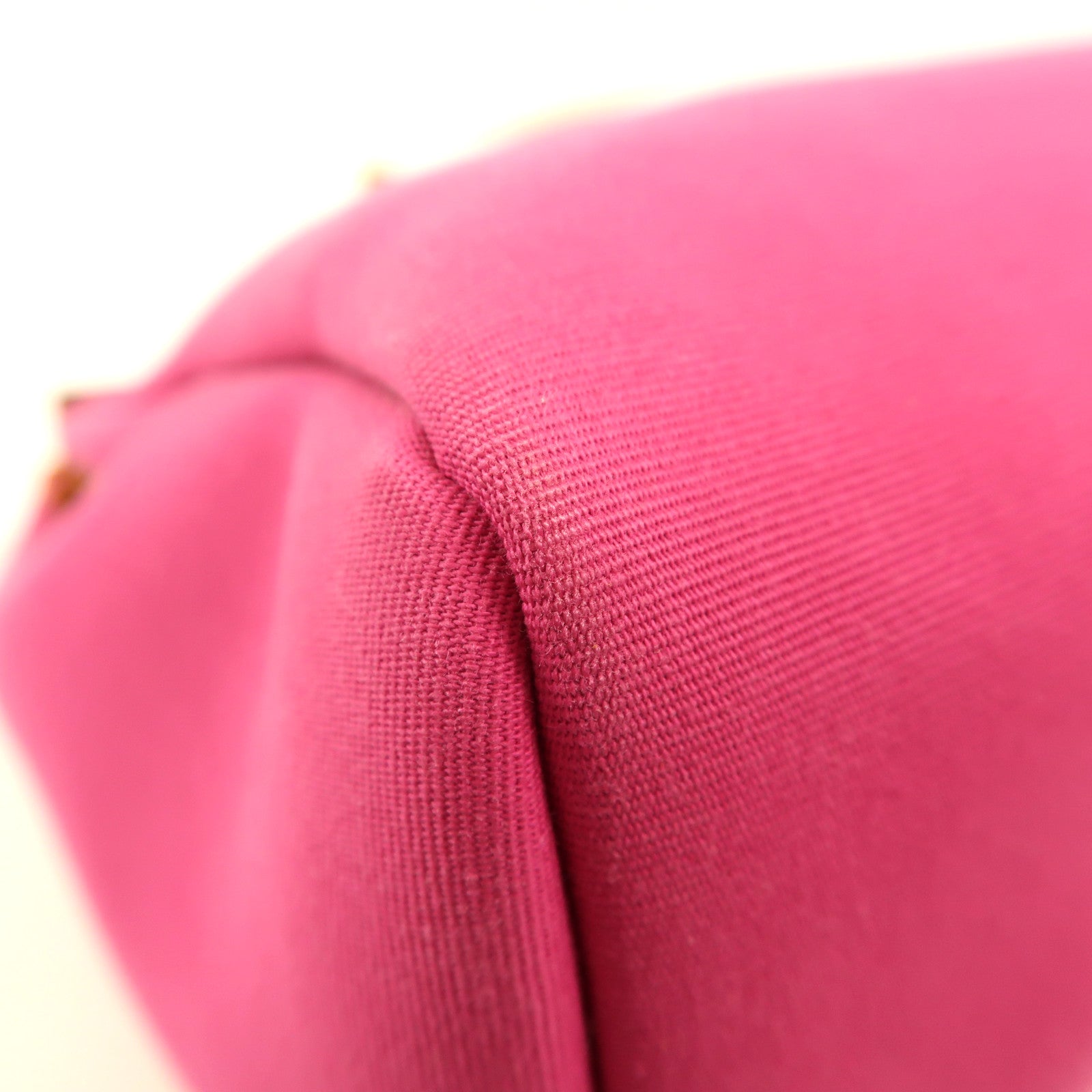 HERMES 帆布Herbag PM銀扣手挽肩背兩用袋