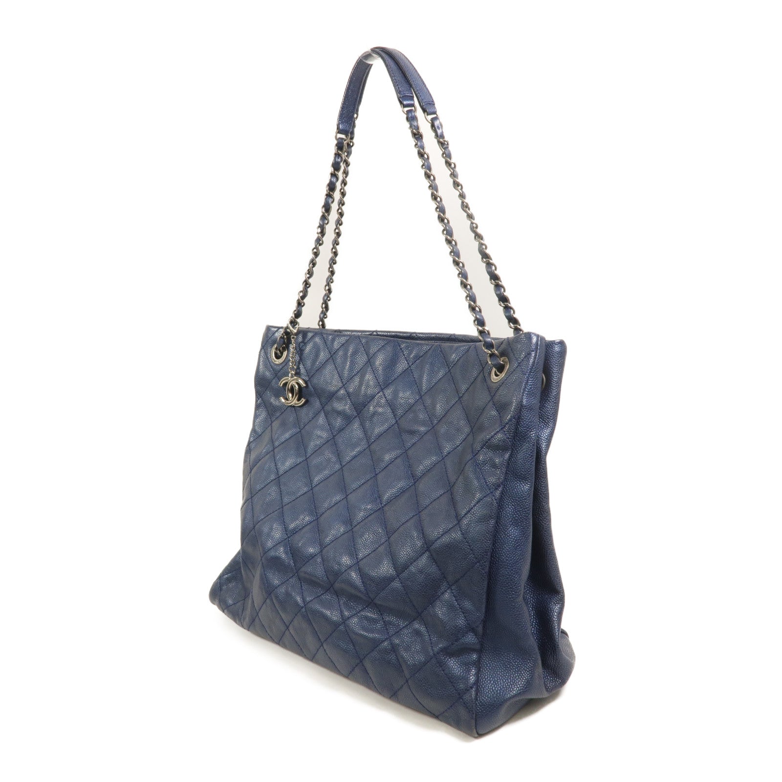 CHANEL 牛皮皮革Chain Shoulder鏈帶肩背袋