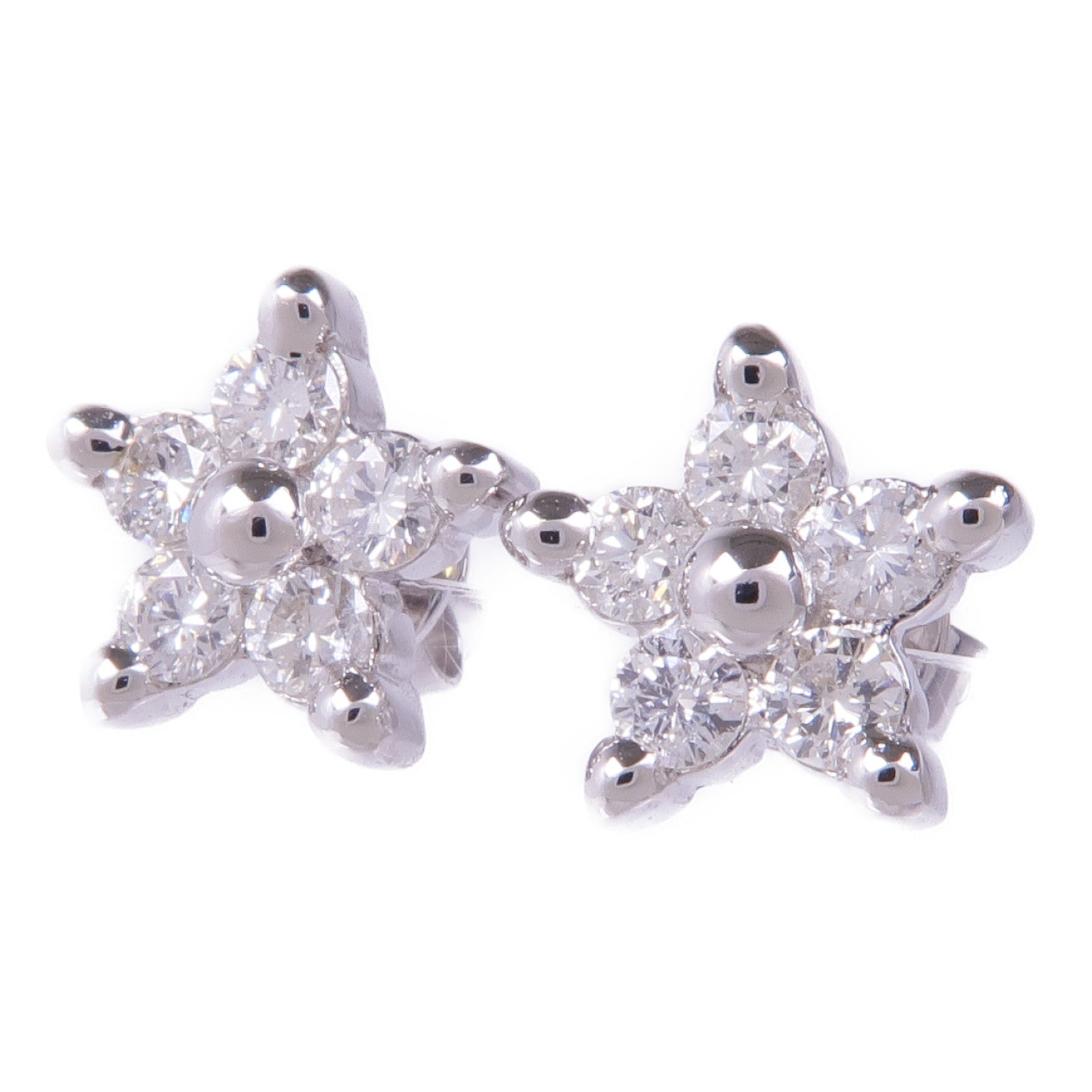 JEWELRY 18K白金Diamond Earrings鑽石耳環