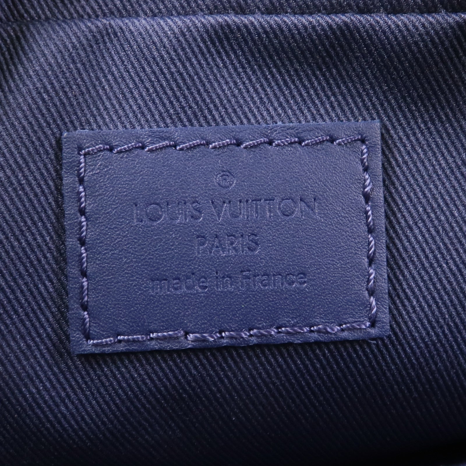 LOUIS VUITTON Damier Squared Trio Shoulder Bag銀扣肩背袋