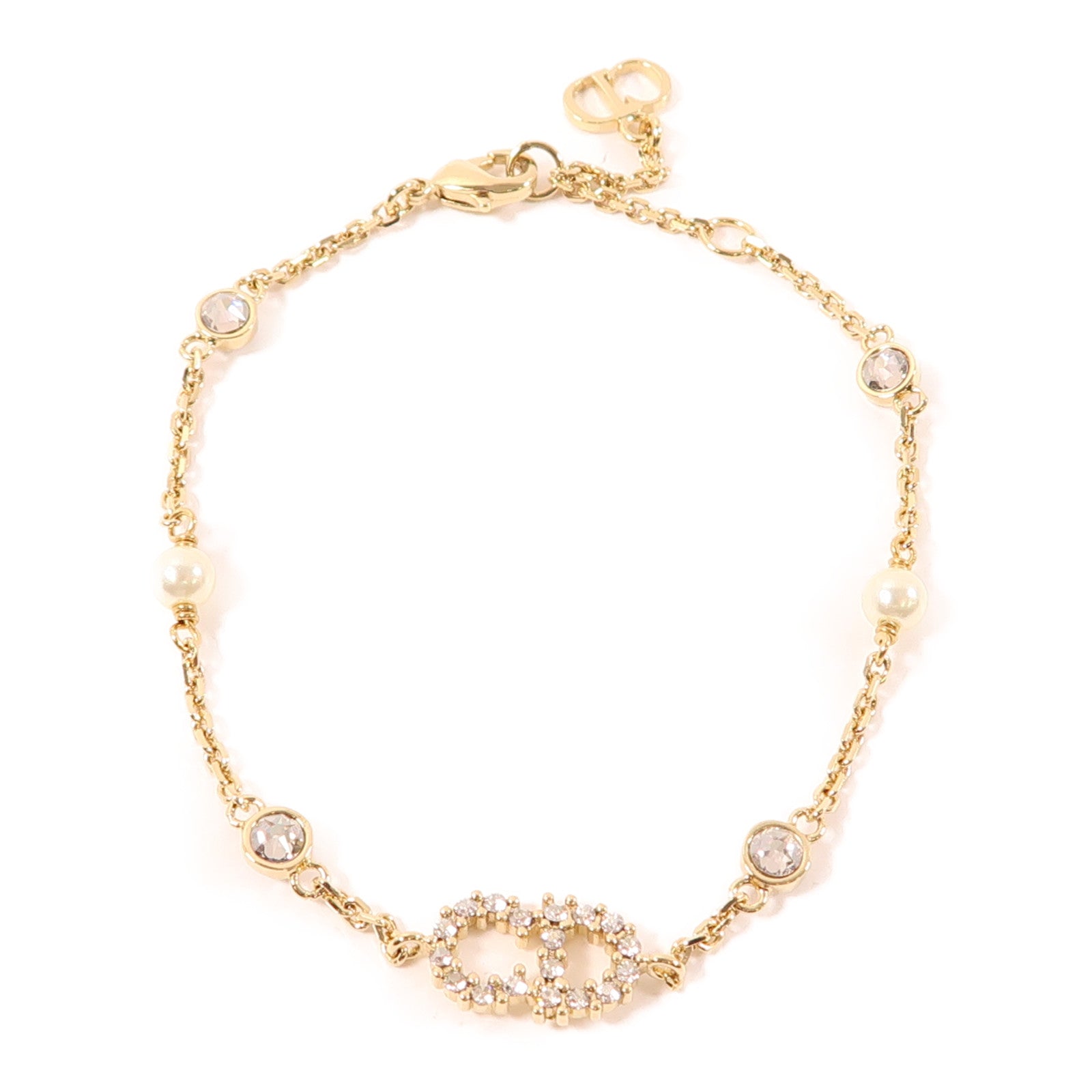 Dior 金屬Clair D Lune Bracelet手鏈金色