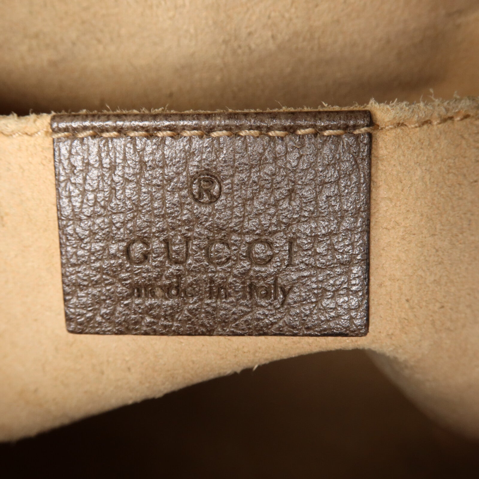 GUCCI 塗層帆布Ophidia Bucket手挽肩背兩用袋