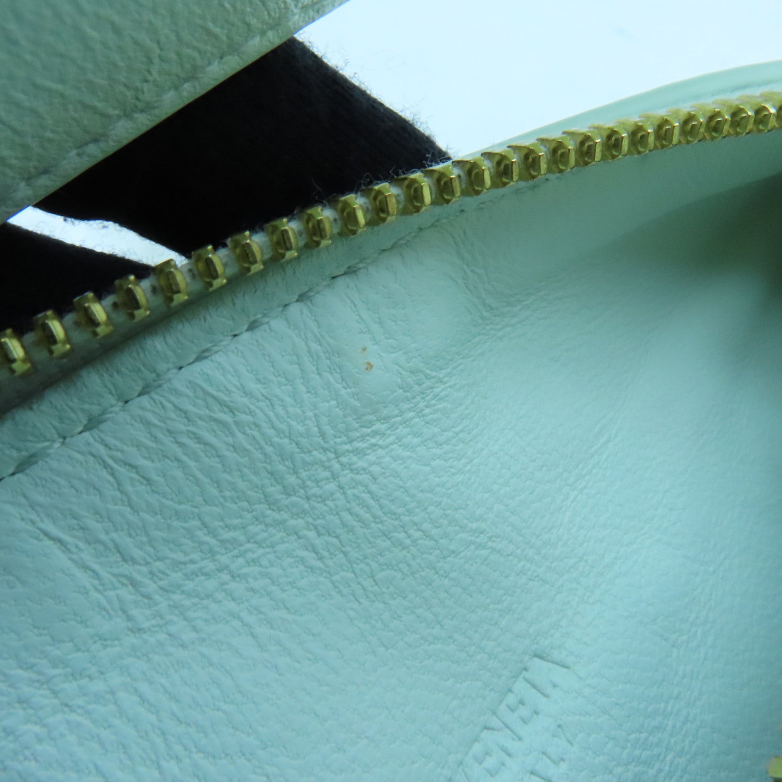 BOTTEGA VENETA 牛皮皮革Mini Wallace金扣肩背袋綠色