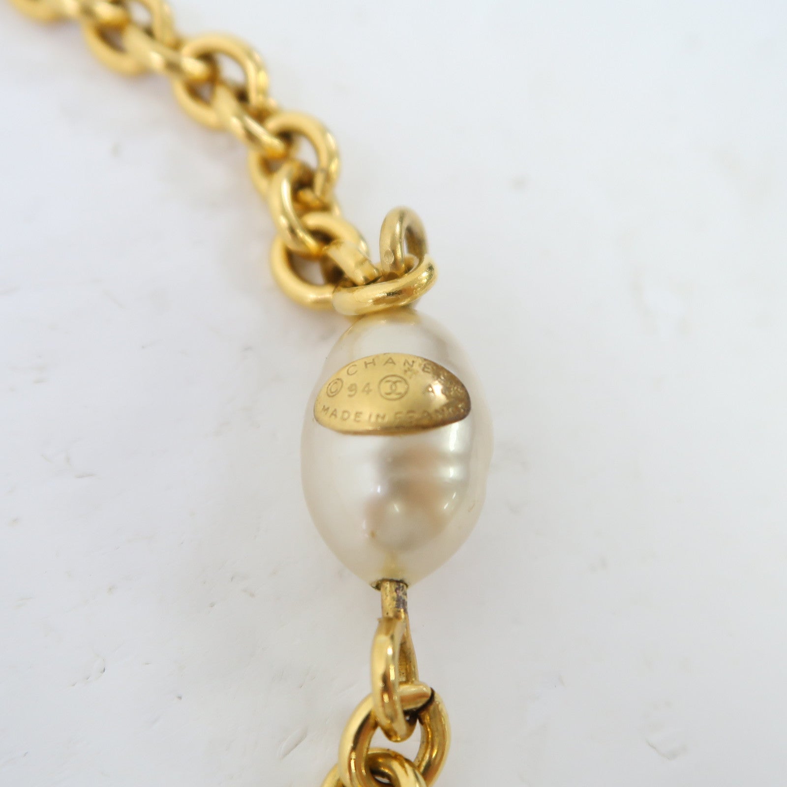 CHANEL 金屬Necklace項鏈金色
