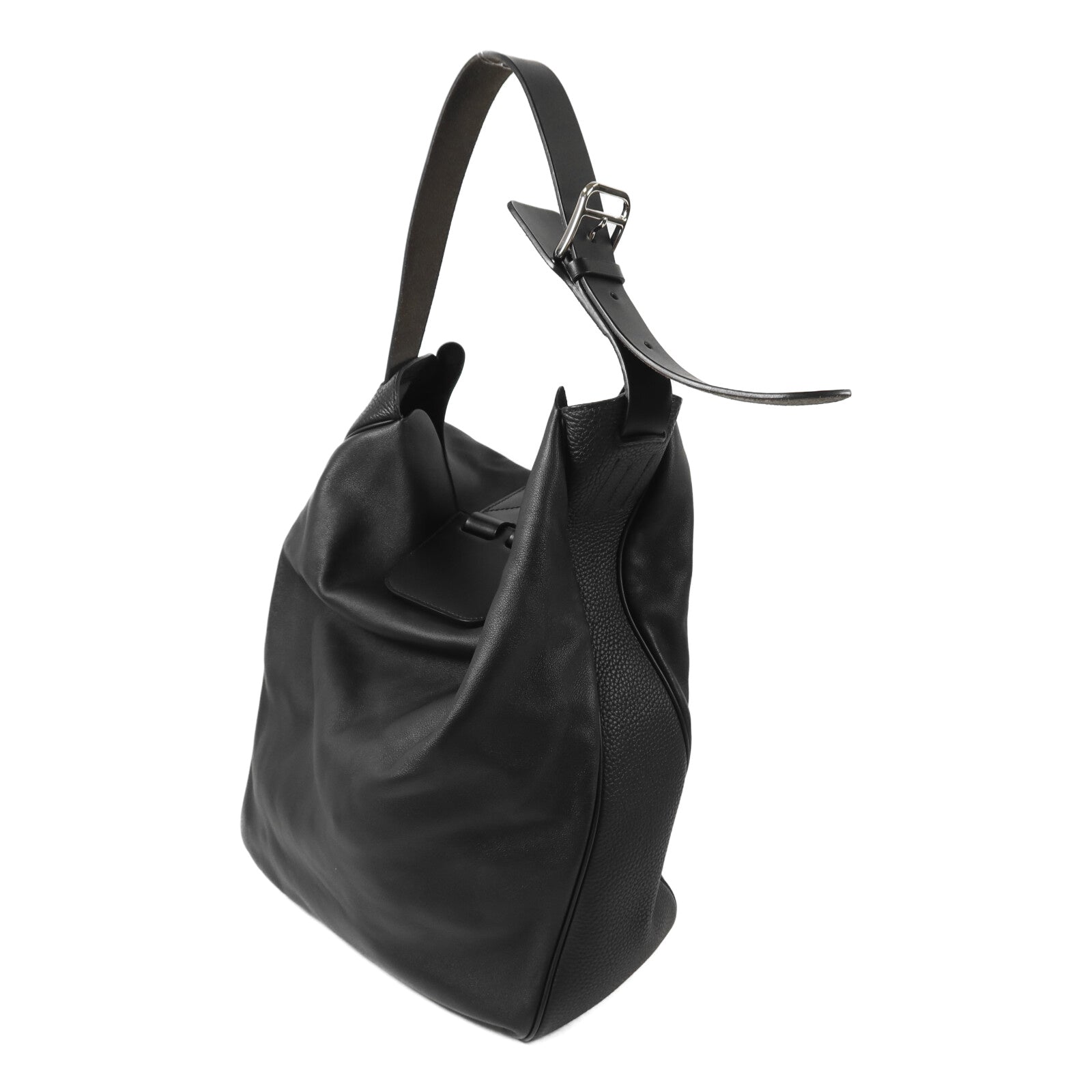 HERMES Swift皮革Virevolte 24肩背袋Noir