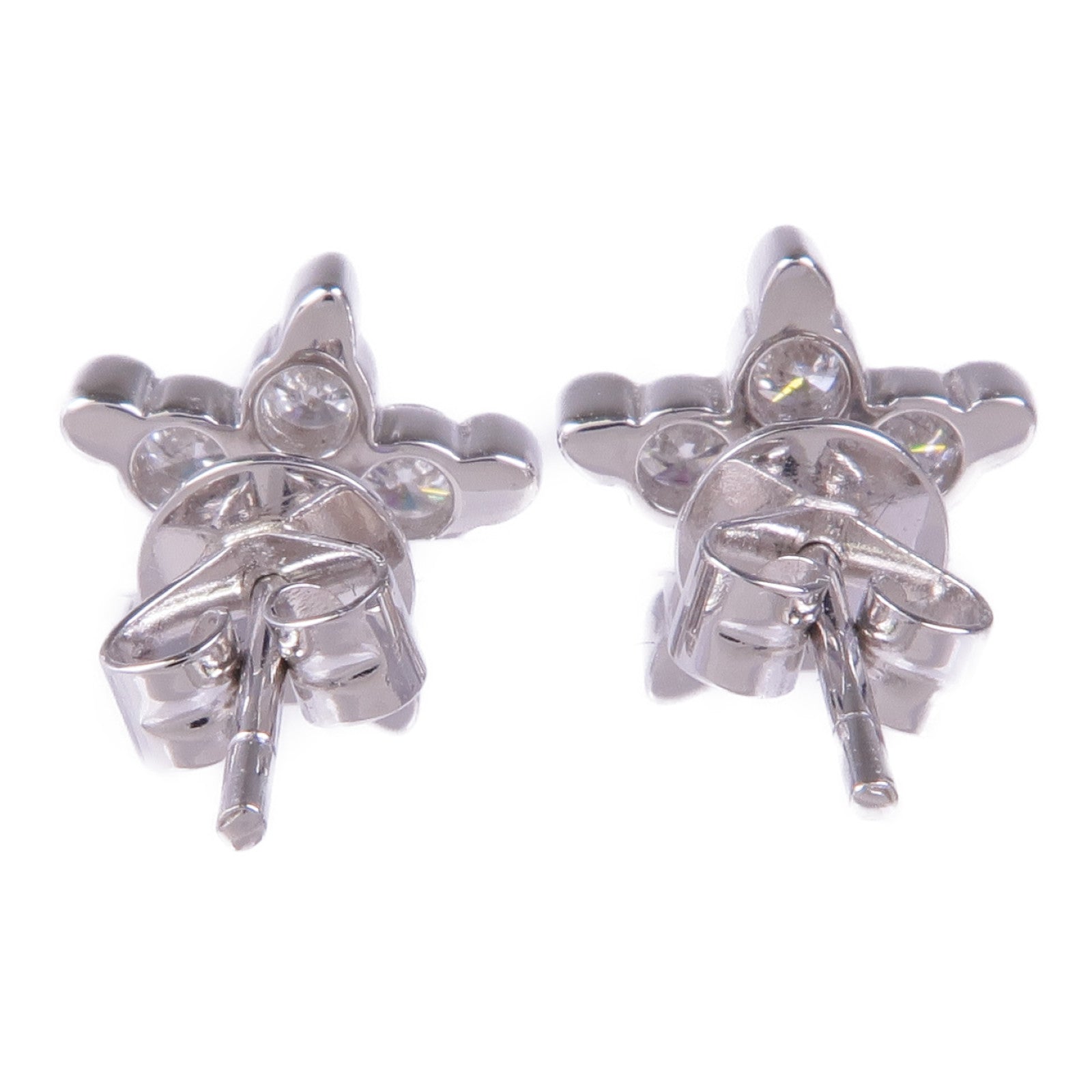 JEWELRY 18K白金Diamond Earrings鑽石耳環