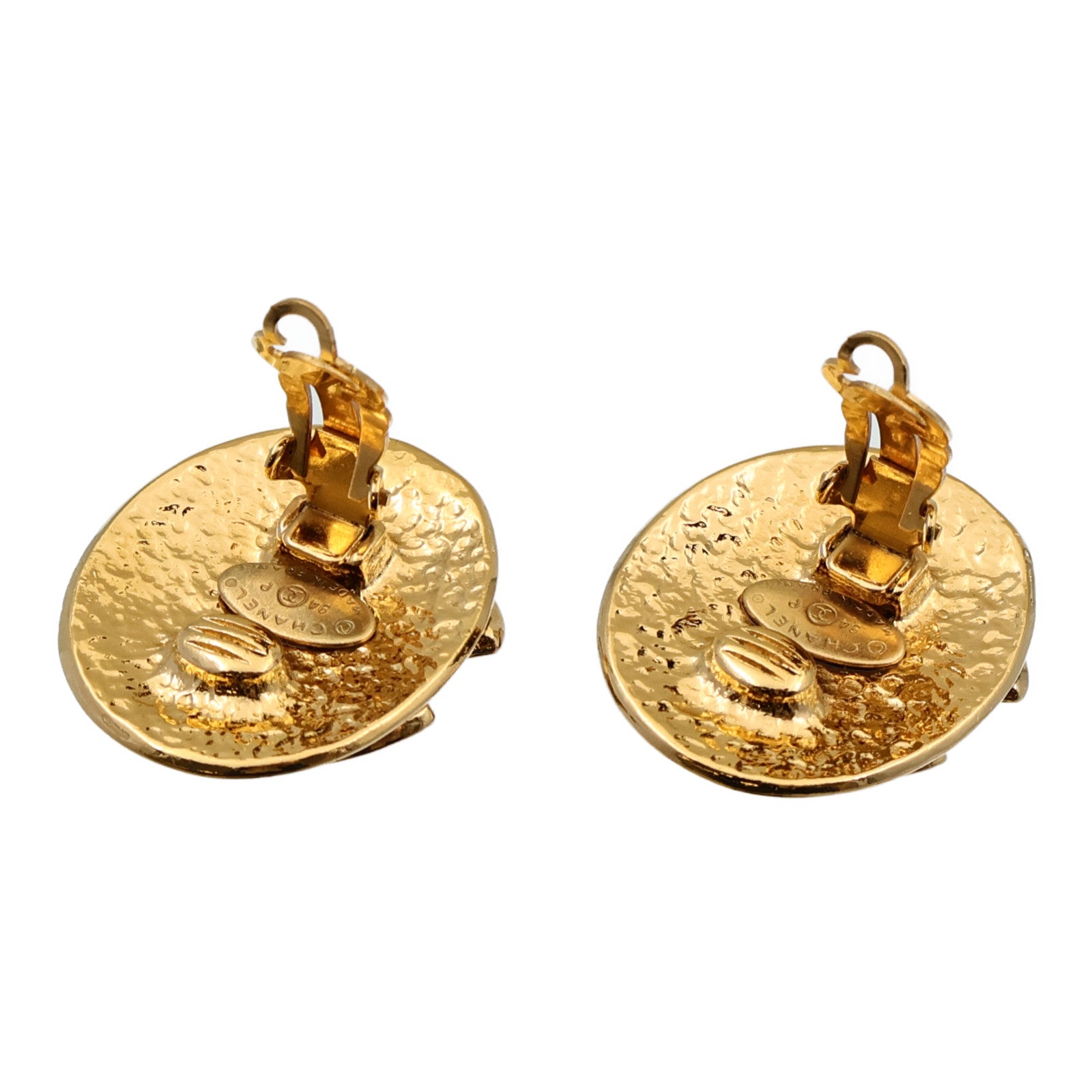 CHANEL 金屬Vintage Earrings耳環