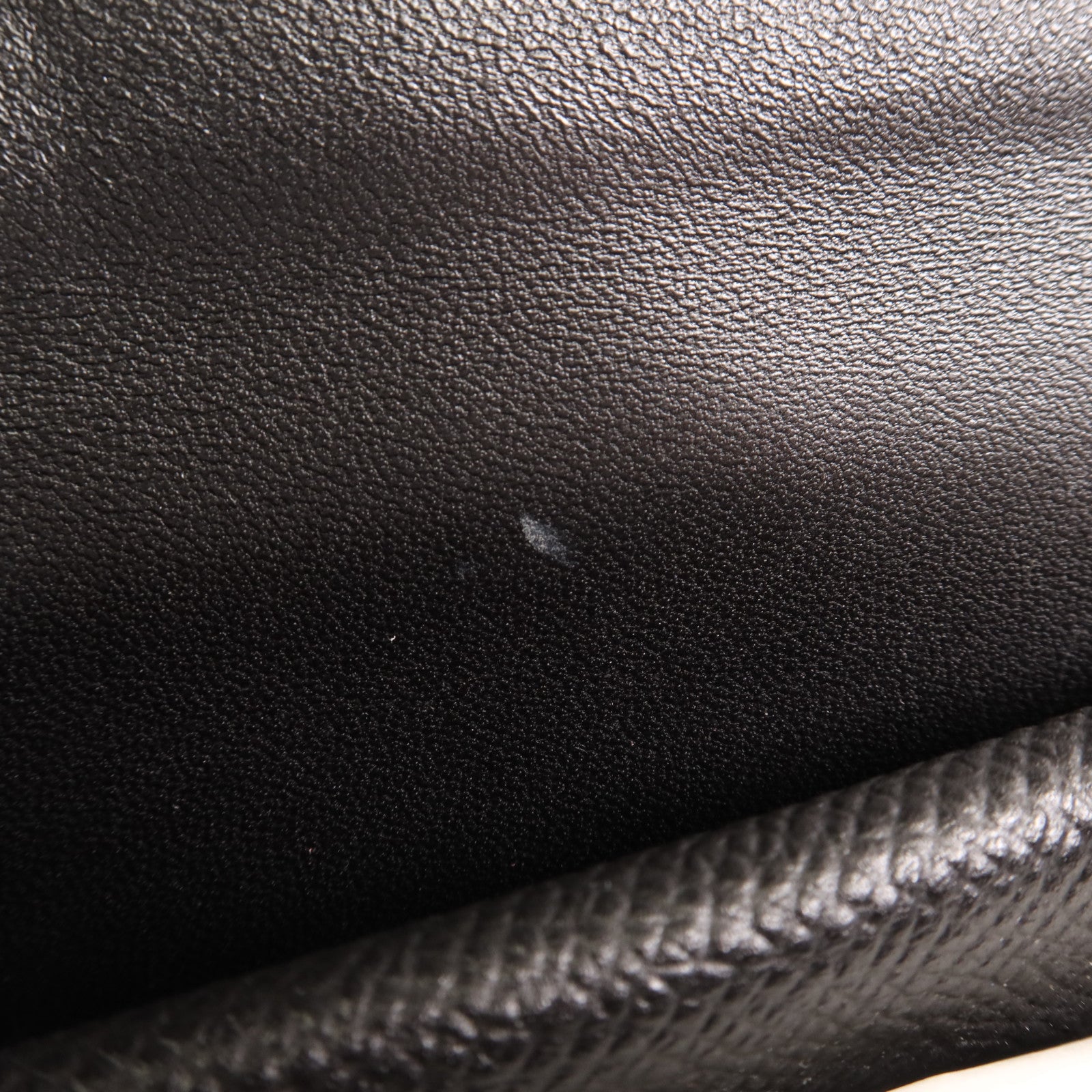 HERMES Epsom皮革Verrou 23銀扣肩背袋Noir