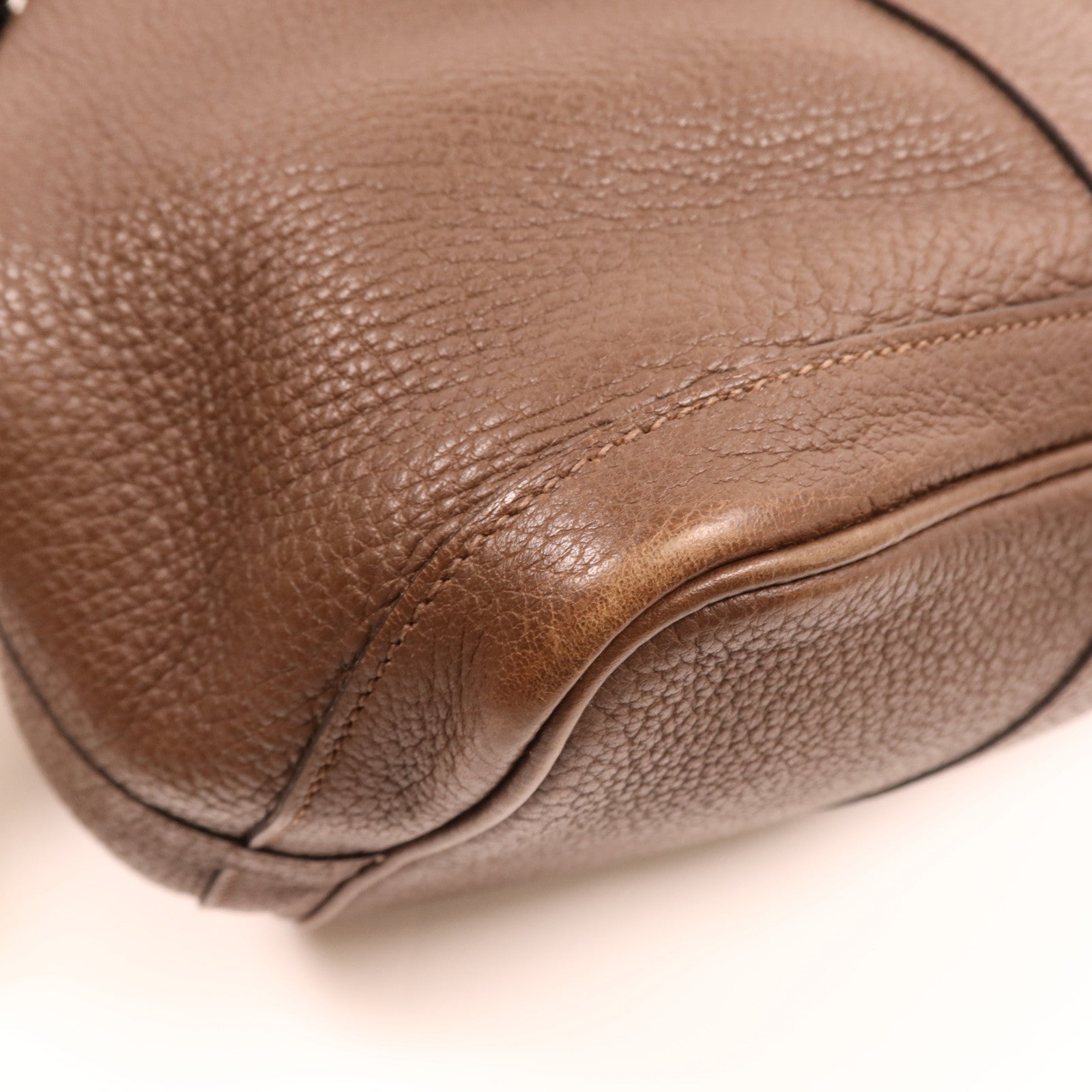 HERMES Negonda皮革Garden Party PM銀扣手挽袋