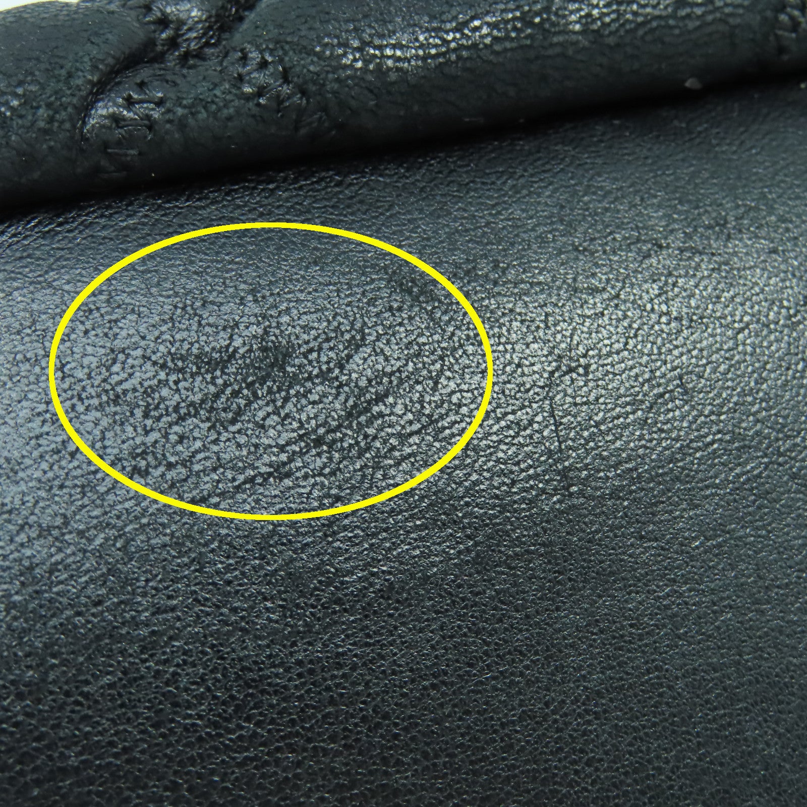 CHANEL 【激減優惠】菱格牛皮皮革Shoulder Bag銀扣鏈帶肩背袋黑色