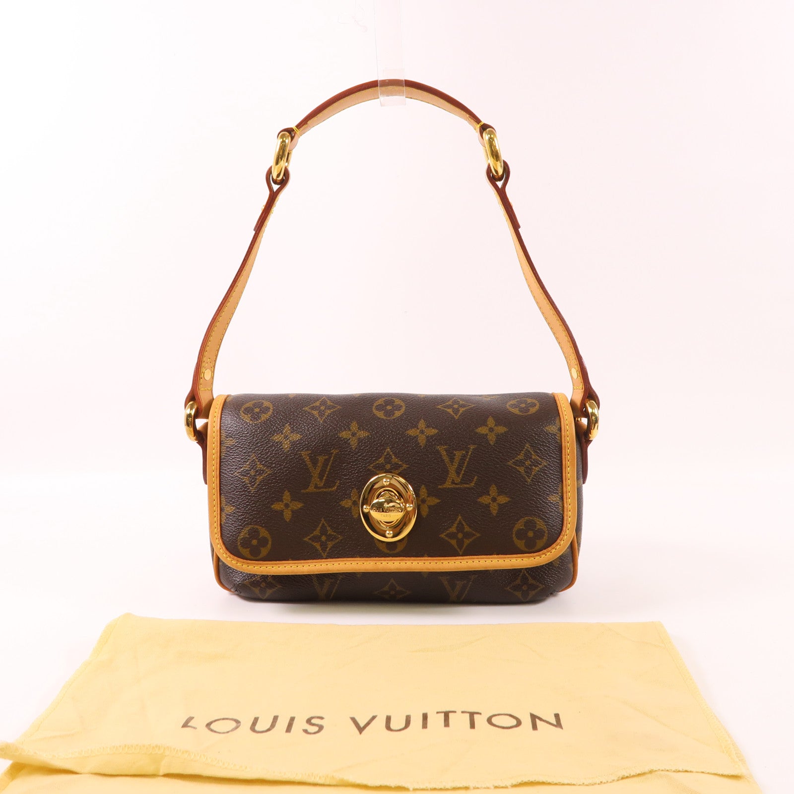 LOUIS VUITTON Monogram Tikal PM金扣肩背袋