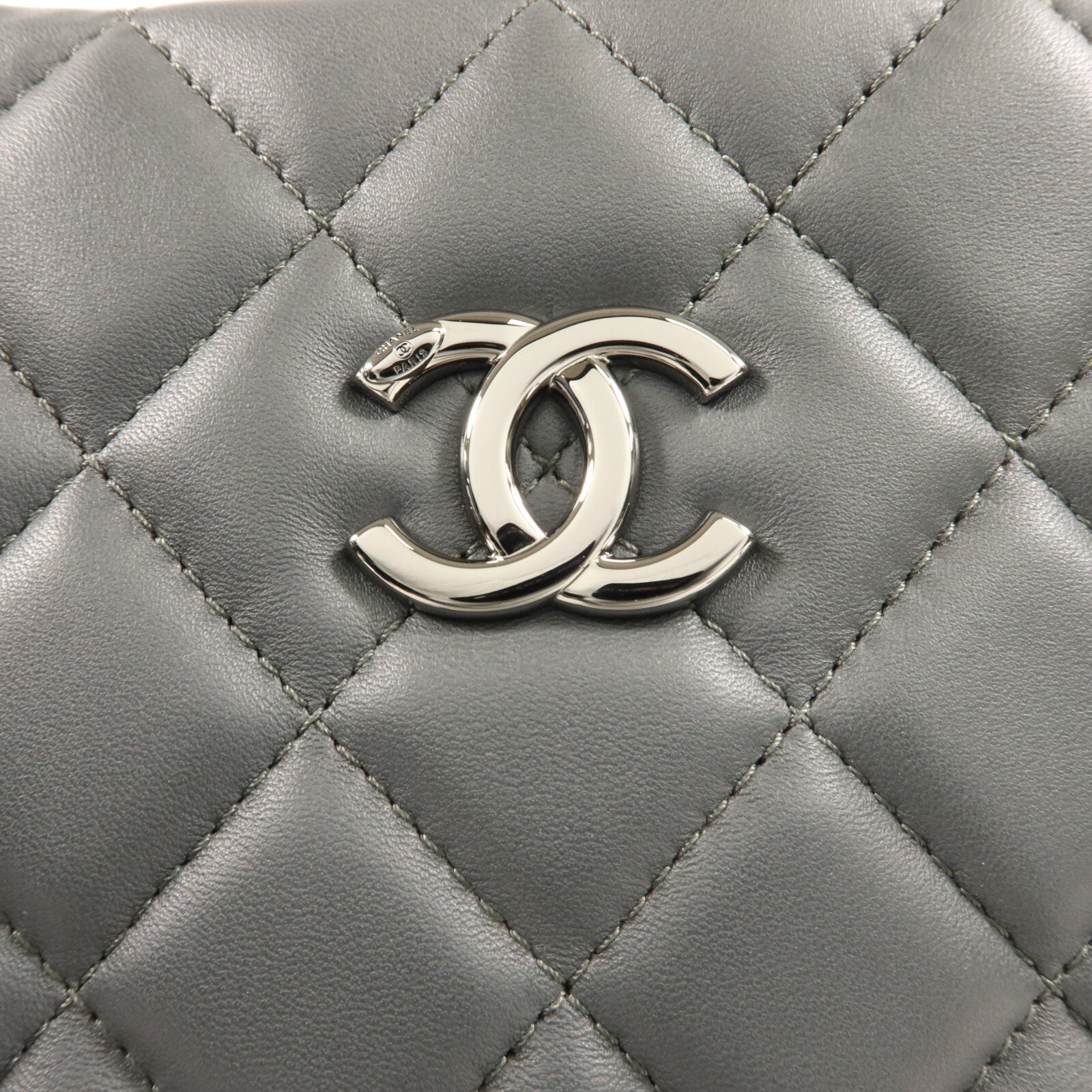 CHANEL 羊皮皮革Shoulder Bag鏈帶肩背袋