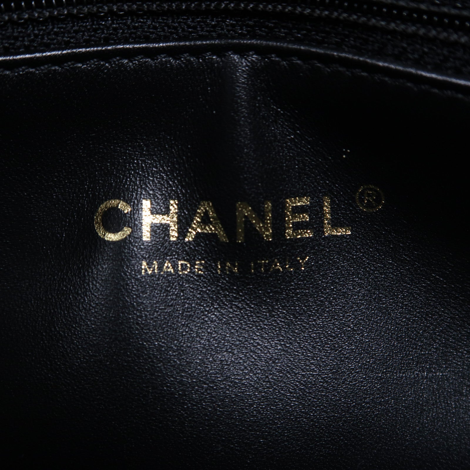 CHANEL 菱格羊皮皮革2 Way Shoulder Bag金扣手挽肩背兩用袋黑色