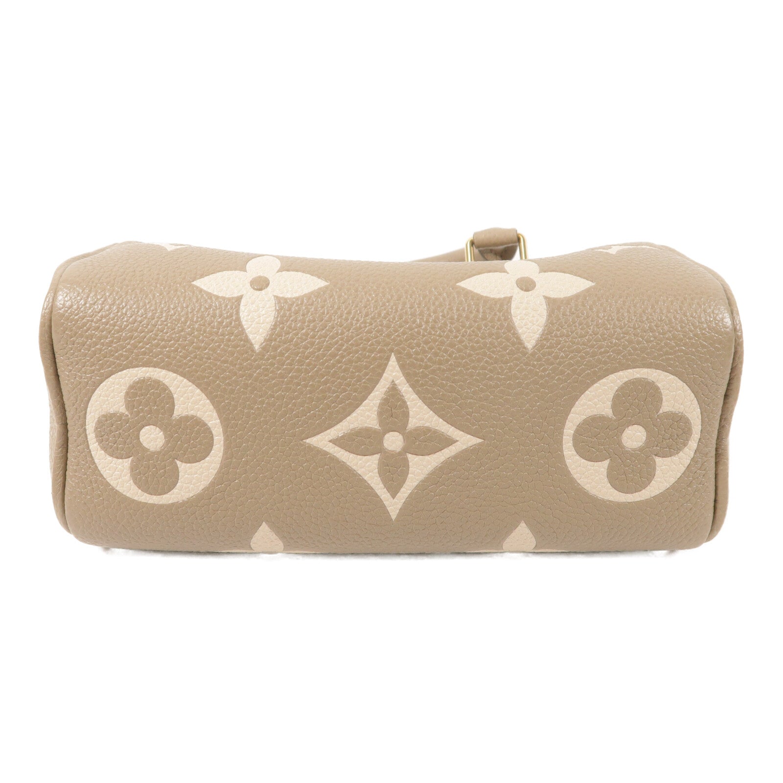 LOUIS VUITTON Monogram Empreinte Nano Speedy金扣手挽肩背兩用袋