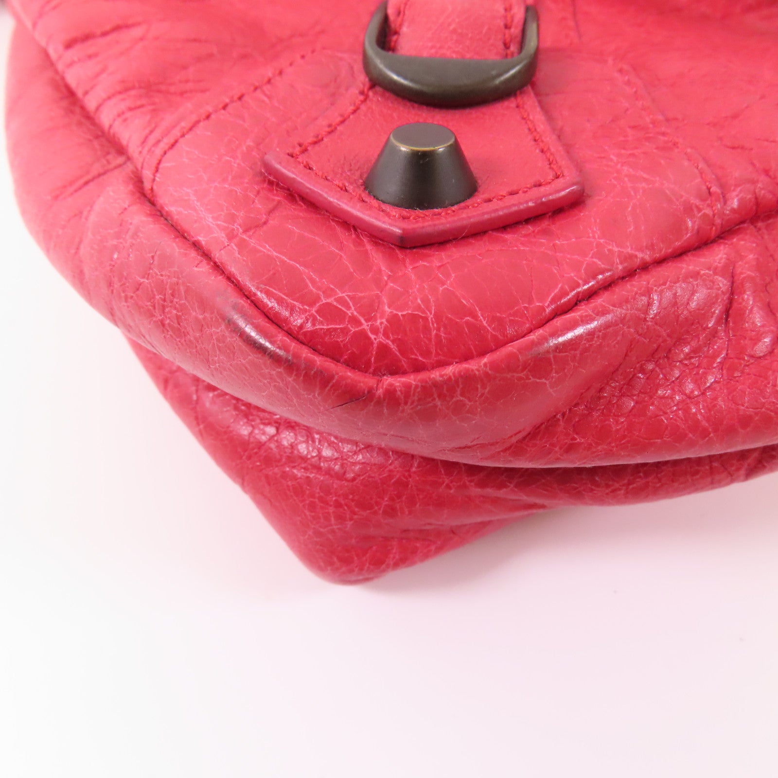 BALENCIAGA 羊皮皮革First 2 Way Shoulder Bag手挽肩背兩用袋