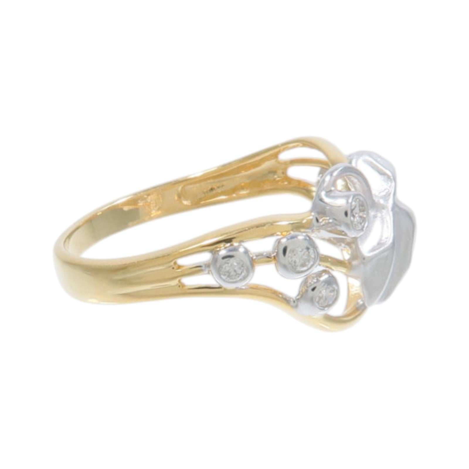 JEWELRY 18K黃金/白金Diamond Ring鑽石戒指
