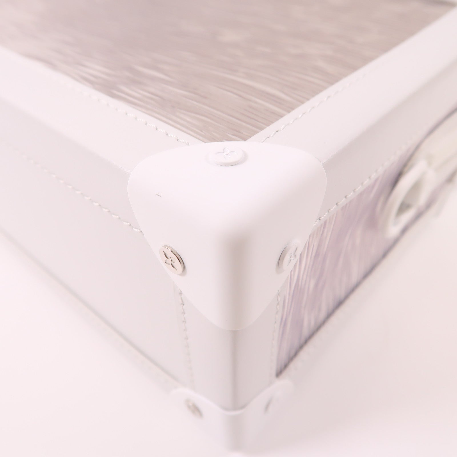 LOUIS VUITTON 【激減優惠】PVC Soft Trunk肩背袋白色