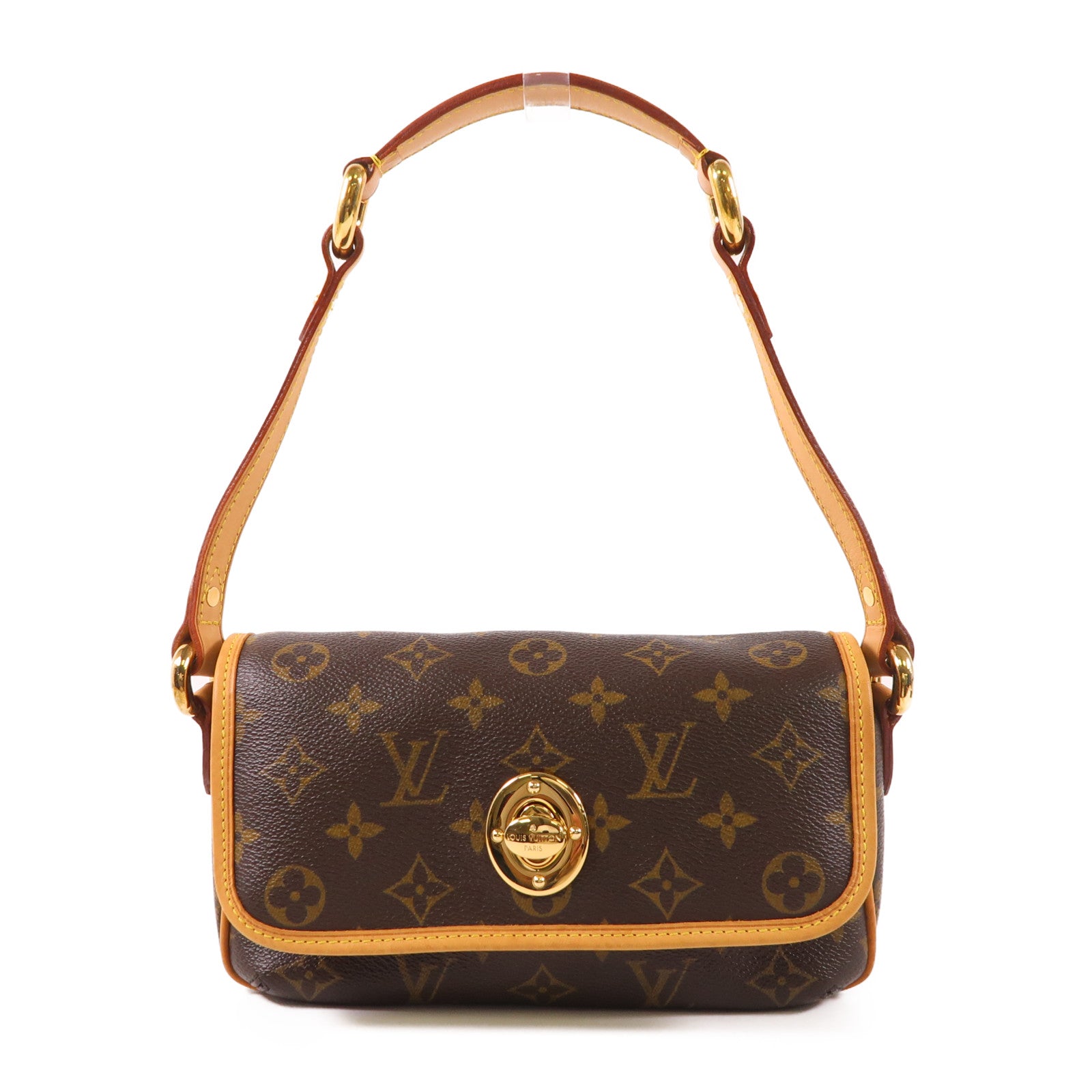 LOUIS VUITTON Monogram Tikal PM金扣肩背袋