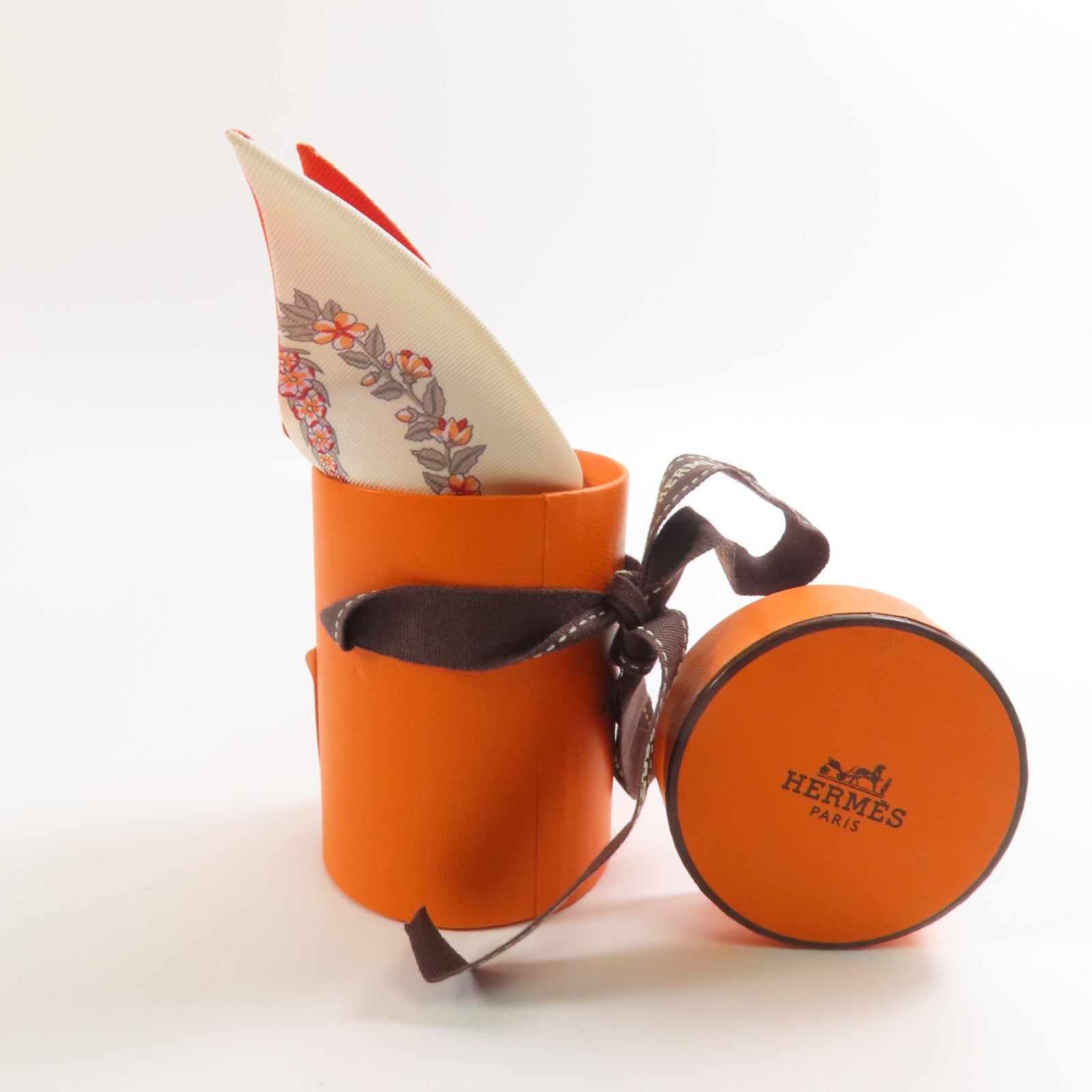 HERMES Twilly Scarf Scarves Silk Multicolor