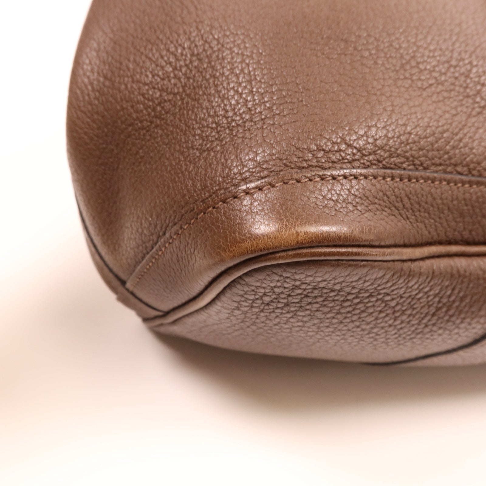 HERMES Negonda皮革Garden Party PM銀扣手挽袋